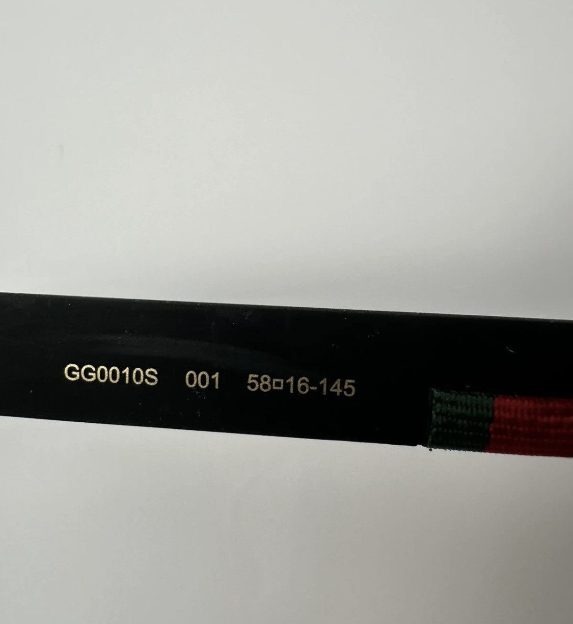 Gucci GUCCI GG0010S Unisex Sunglasses Black! Size ONE SIZE - 9 Thumbnail