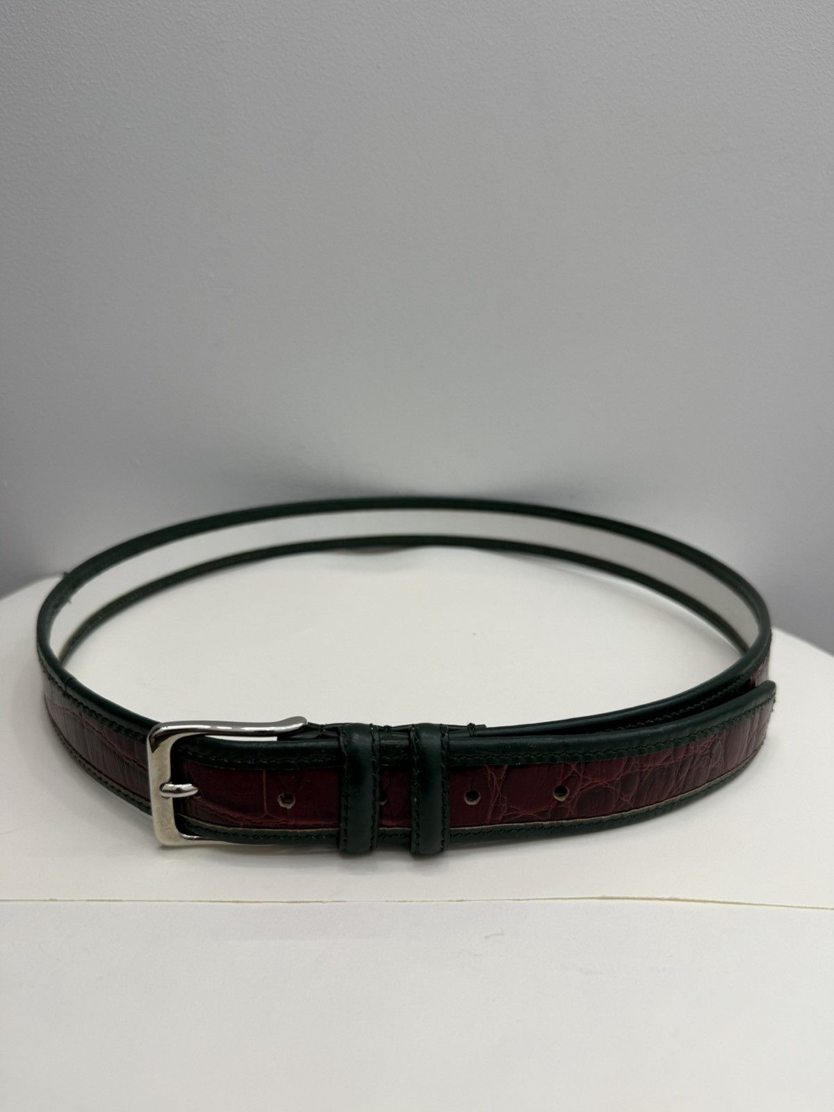 Gianfranco Ferre Gianfranco Ferre Gucci Style Leather Belt Size 34 - 1 Thumbnail