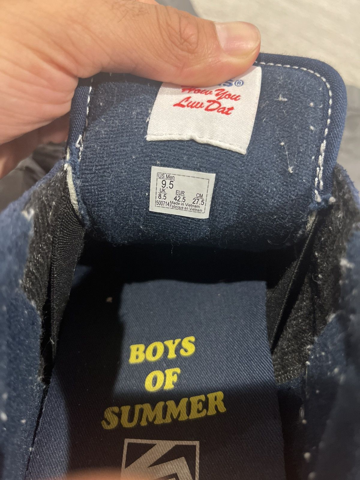 Vans × Vintage Boys Of Summer Aidan And Rowan Vans Old Skools Blue Size US 9.5 / EU 42-43 - 9 Thumbnail