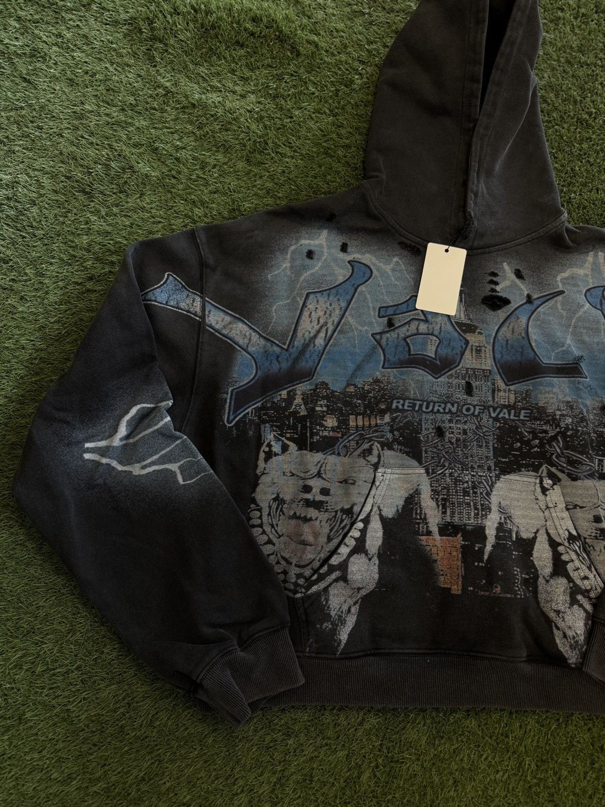 Vale Zip Up Hoodie Size XXL Brand New