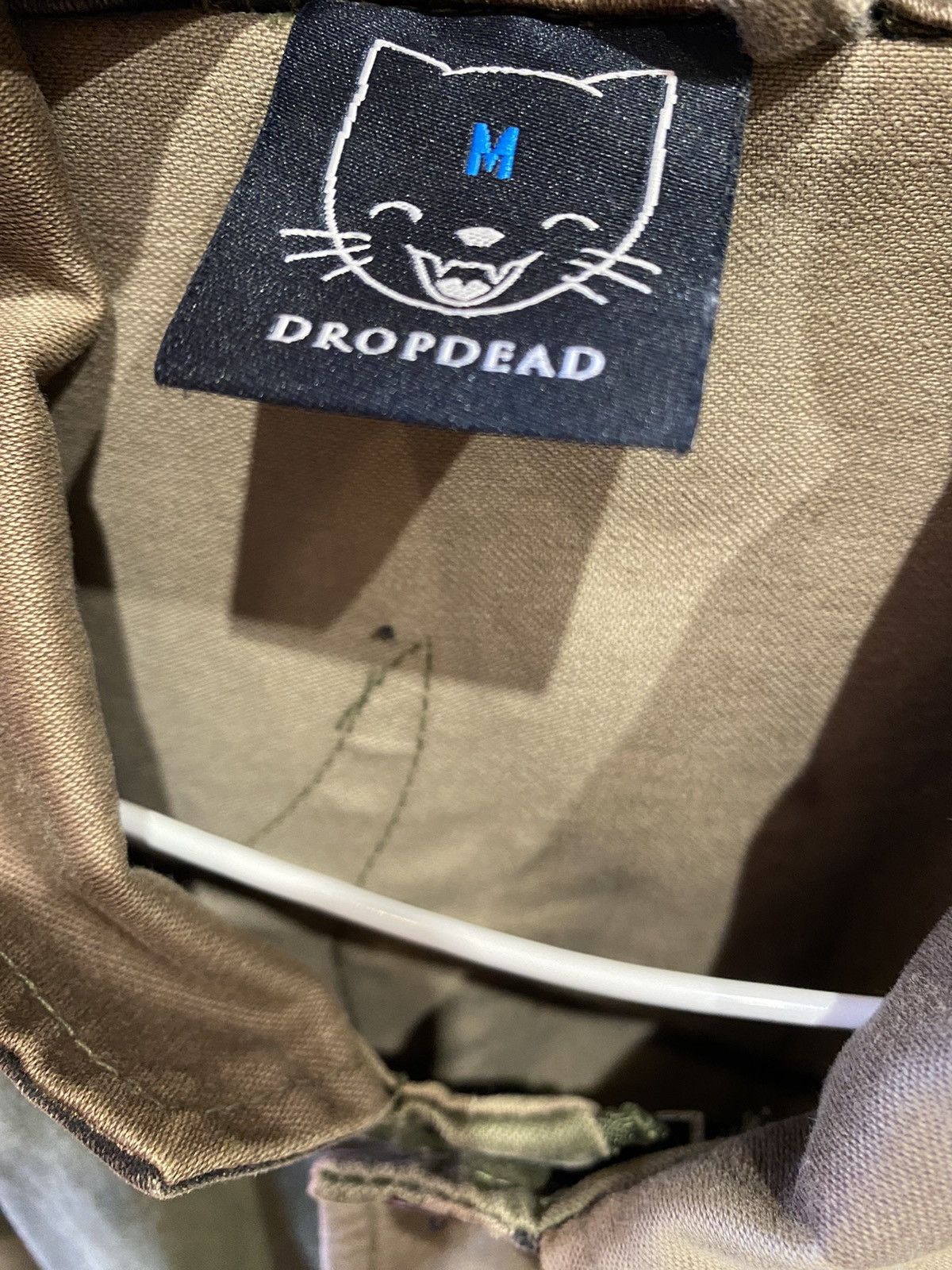 Drop Dead Drop Dead Camouflage Jacket Back Print Rare Archive Vintage Size US M / EU 48-50 / 2 - 7 Thumbnail