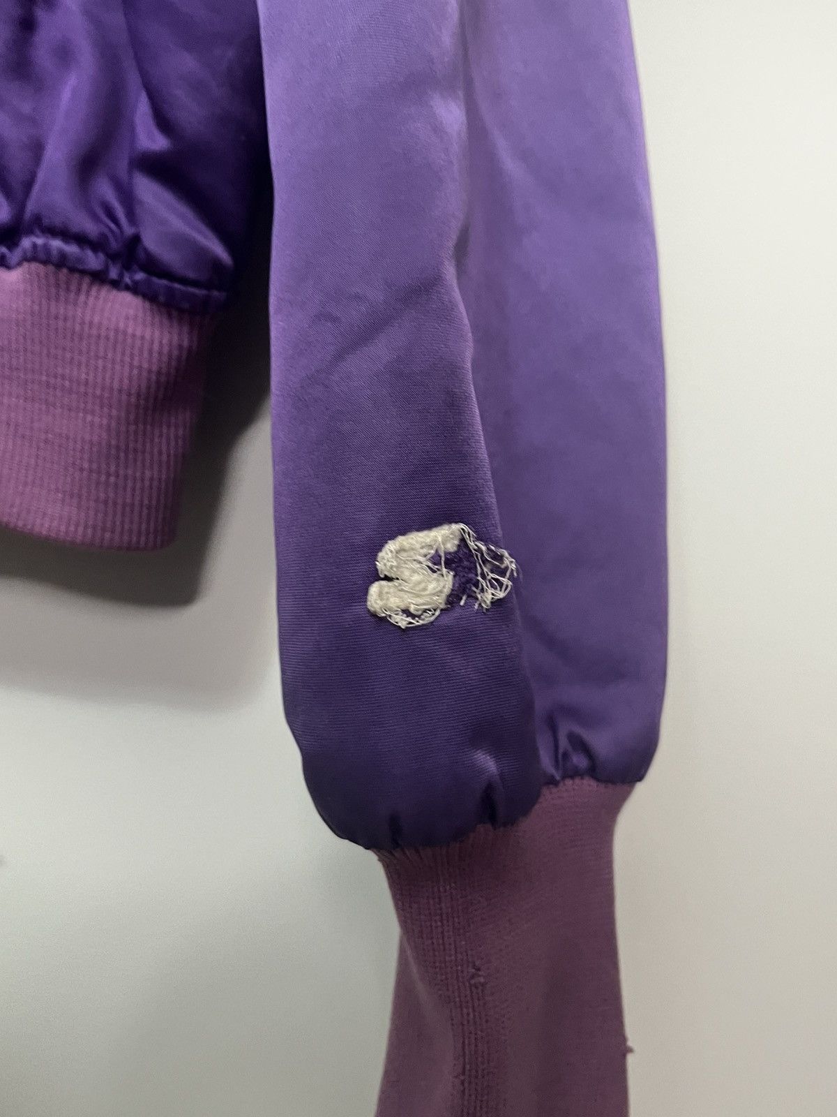Vintage Los Angeles Lakers Satin Purple 90’s STARTER Jacket XXL Size US XXL / EU 58 / 5 - 6 Thumbnail