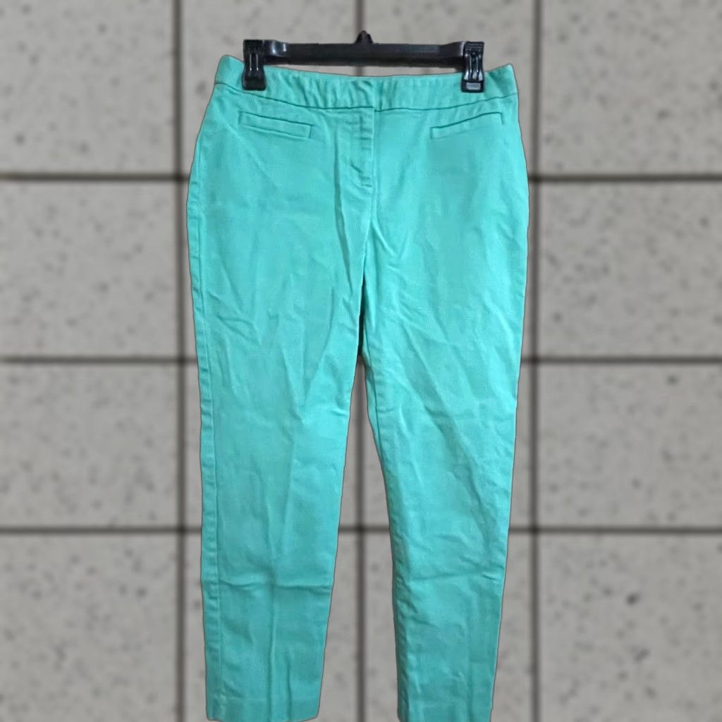 Ellen Tracy Ellen Tracy Slacks Bright Teal Size 4 Size ONE SIZE - 1 Thumbnail