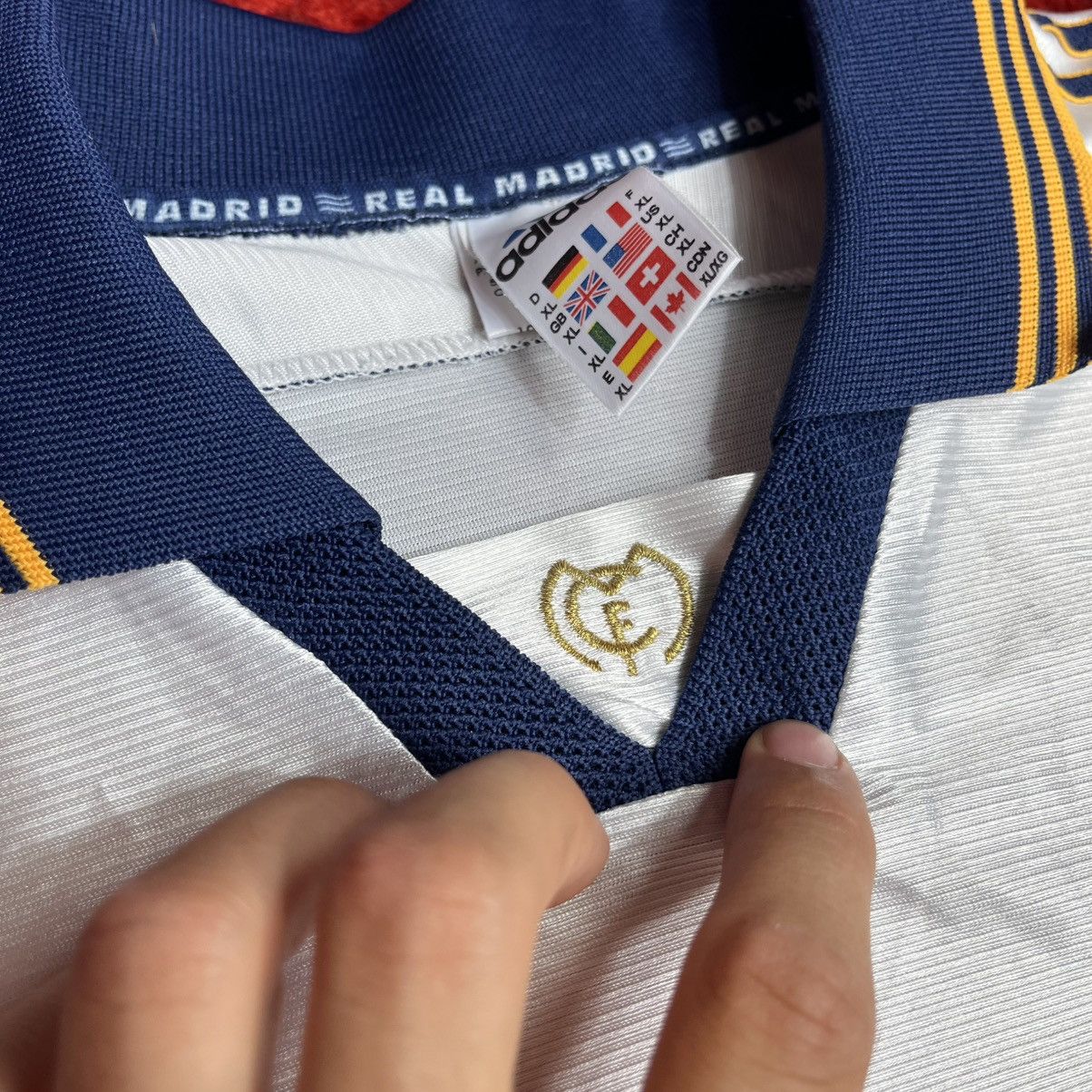 Adidas Vintage Rare Adidas 90'S Real Madrid Teka Jersey Shirt Size US XL / EU 56 / 4 - 9 Thumbnail