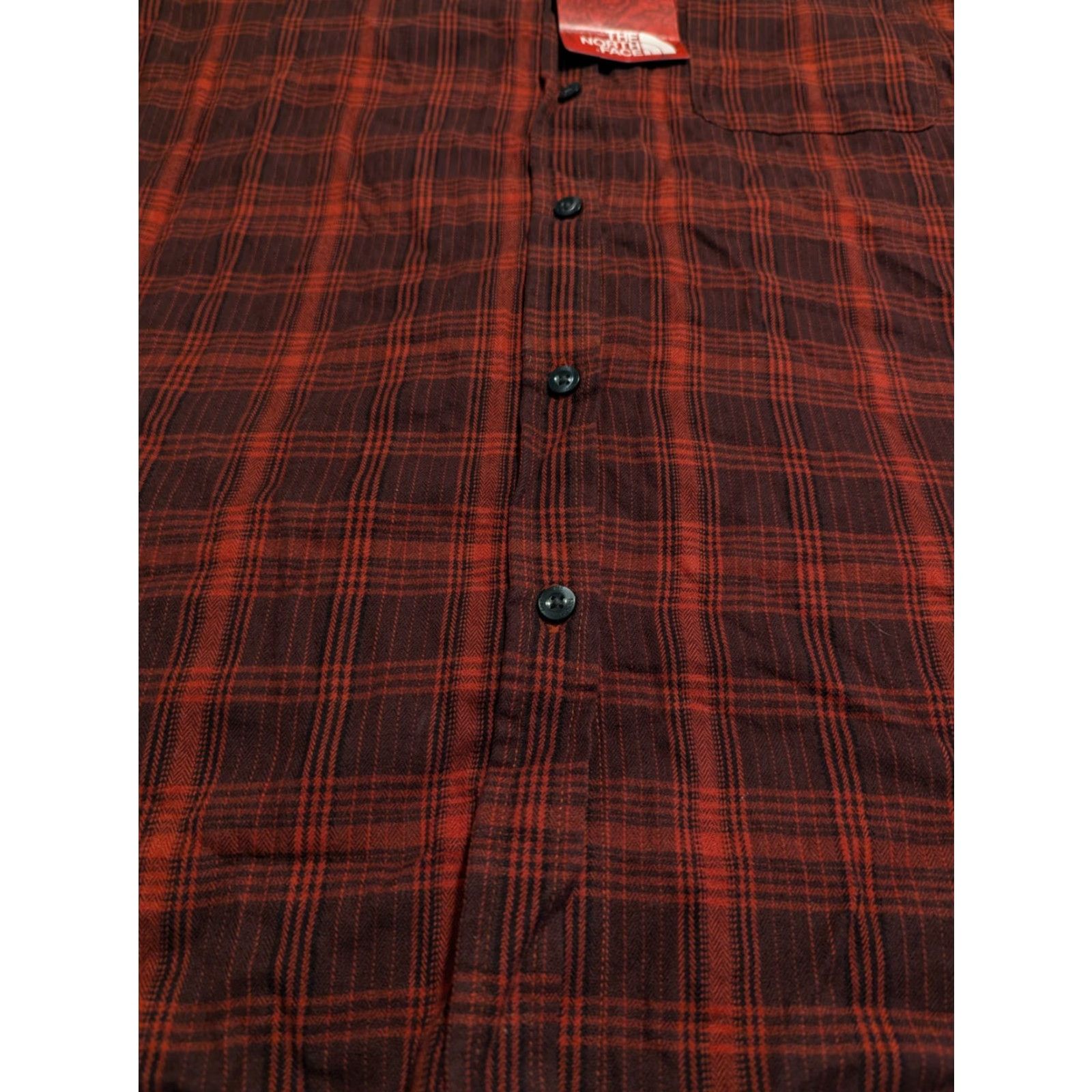 The North Face NWT The North Face The North Shirt Womens M Red Plaid Flannel Long Sleeve Button Up Boyfriend Shirt Mens Womens Size M / US 6-8 / IT 42-44 - 2 Thumbnail