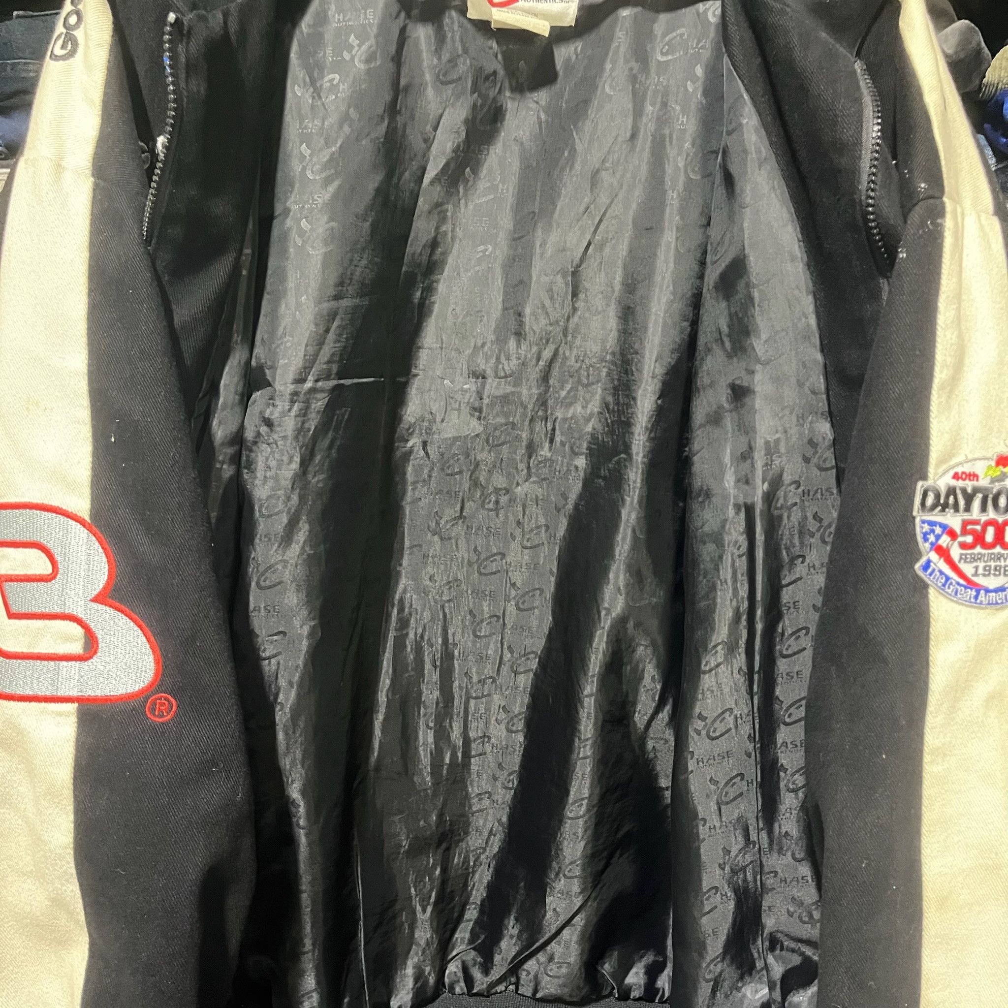 Chase Authentics VINTAGE DALE EARNHARDT GOODWRENCH NASCAR 90s RACING JACKET Size US XL / EU 56 / 4 - 7 Thumbnail