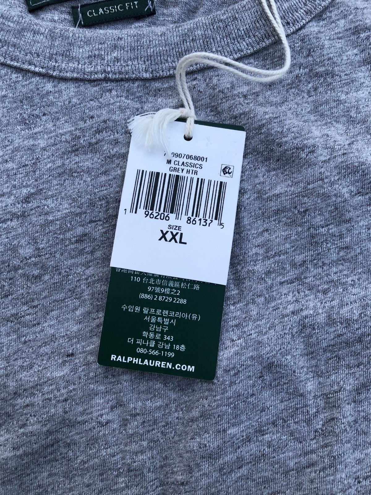 Polo Ralph Lauren Polo Country Ralph Lauren Authentic Dry Goods Pocket T-Shirt Size US XXL / EU 58 / 5 - 10 Thumbnail