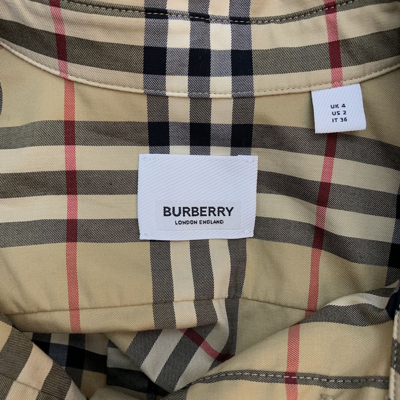 Burberry Burberry Single-breasted Casual Long Sleeve Shirt K26WX Size XS / US 0-2 / IT 36-38 - 5 Thumbnail