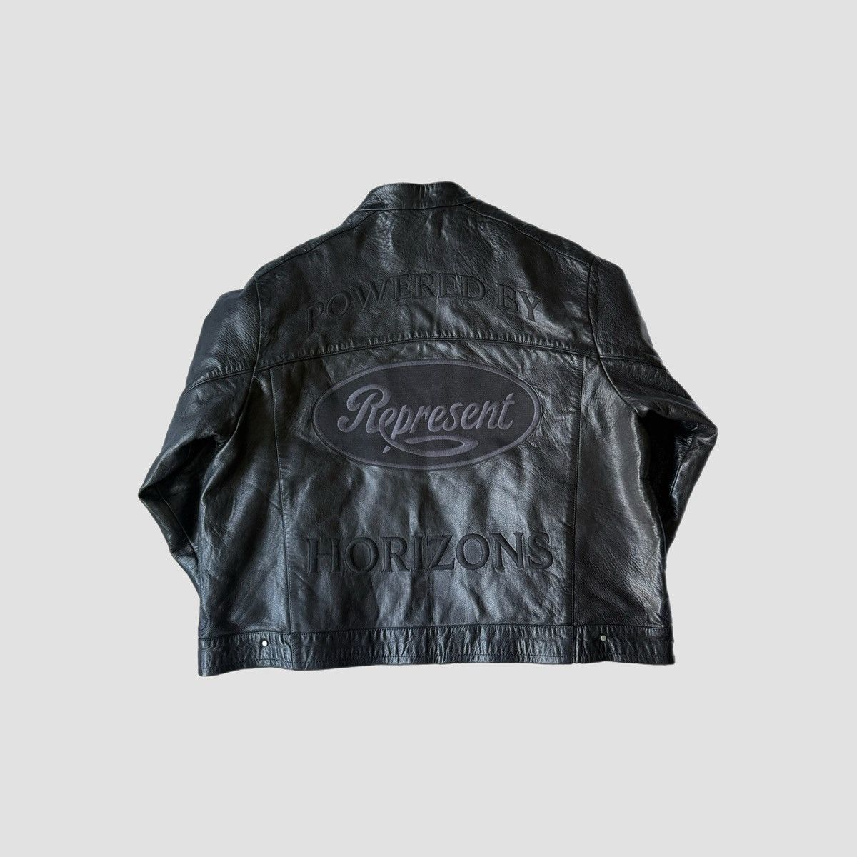 Represent Clo. Represent X Horizons Exclusive Collaboration Leather Jacket Size US L / EU 52-54 / 3 - 16 Thumbnail