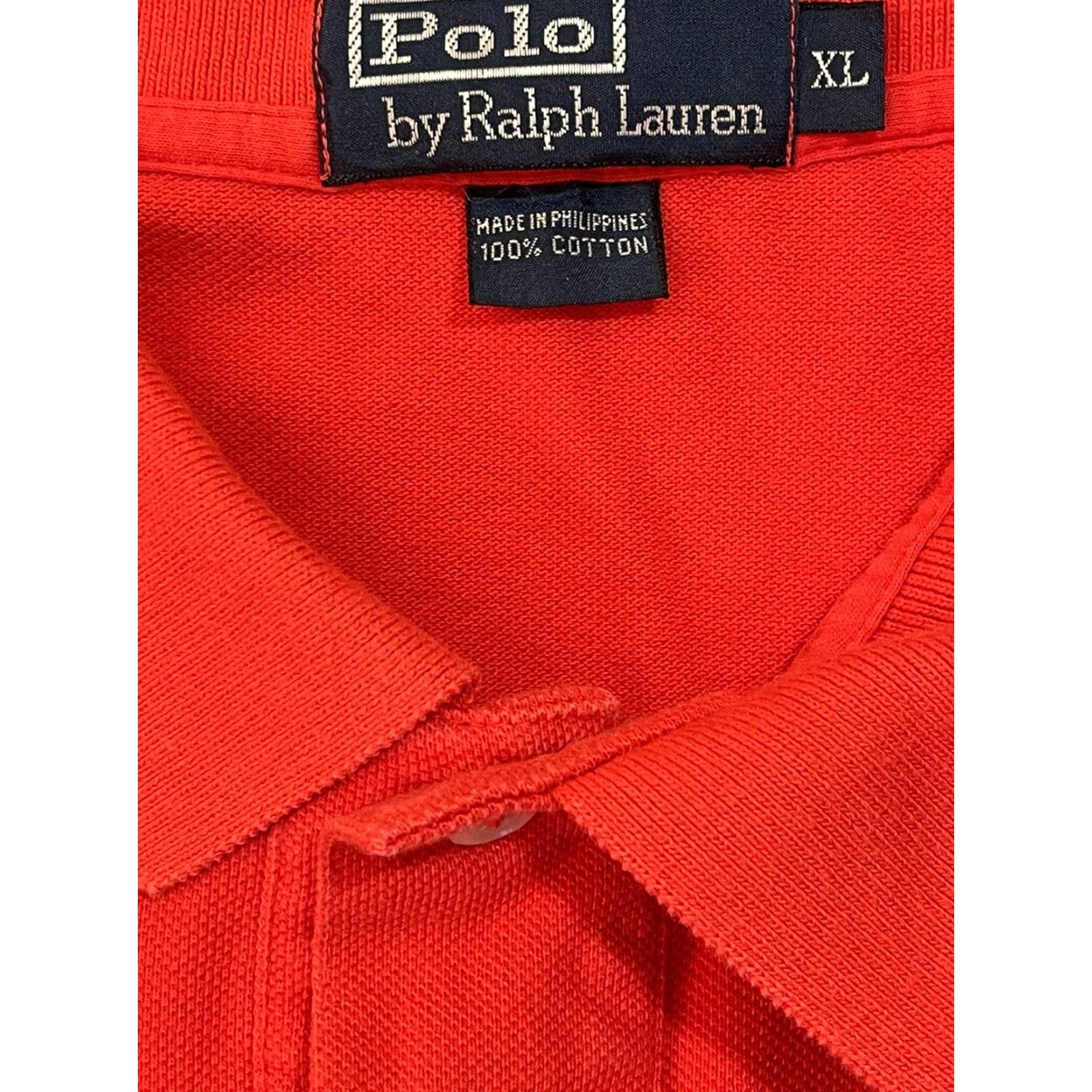 Polo Ralph Lauren VINTAGE Polo Ralph Lauren Golf Rugby Shirt Mens Size XL Red 90s Lightweight Collared Sports Size US XL / EU 56 / 4 - 3 Thumbnail