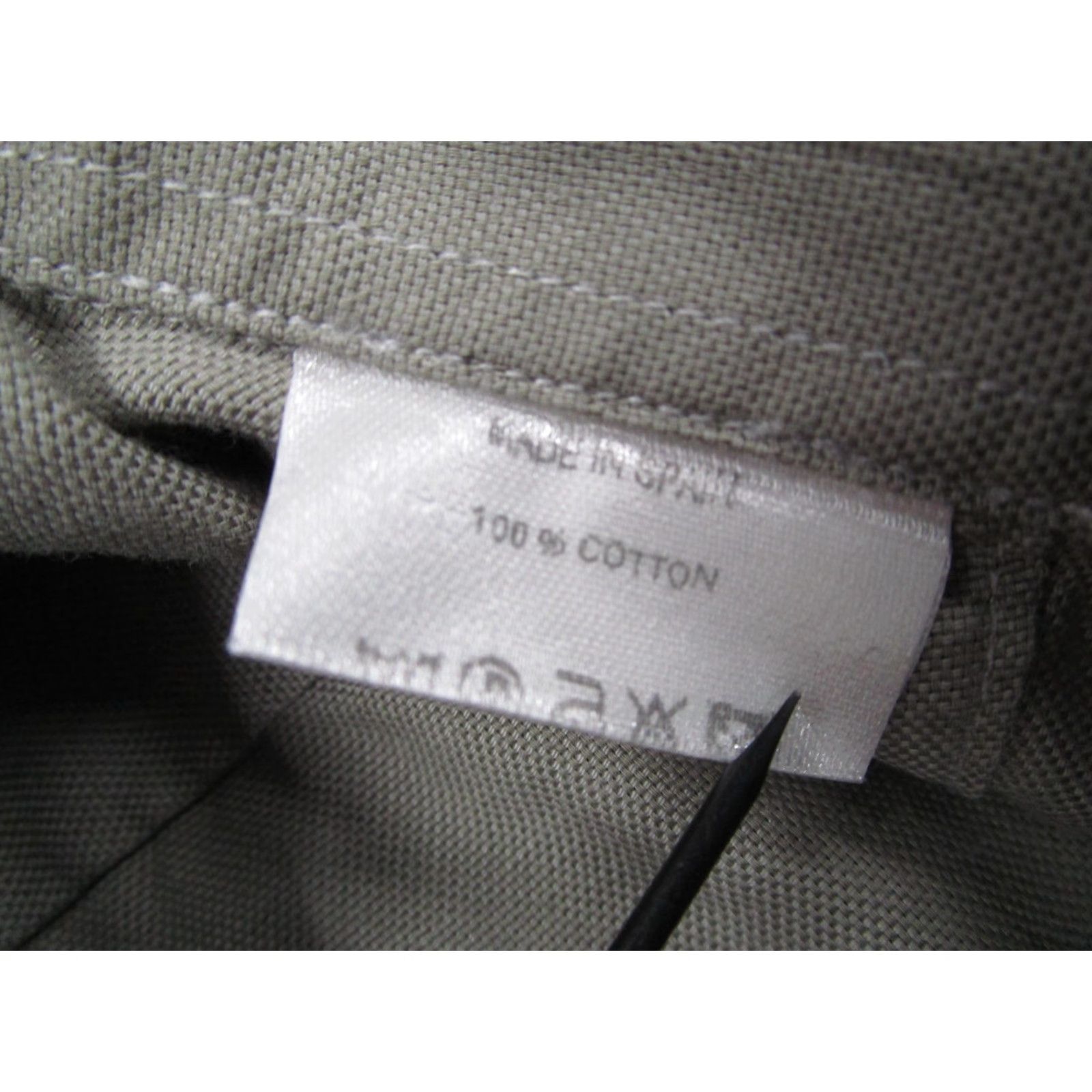 Ermenegildo Zegna Ermenegildo Zegna Shirt Mens 16.5 Gray 42 Cotton Dress Button Front Long Sleeve Size 42R - 5 Thumbnail