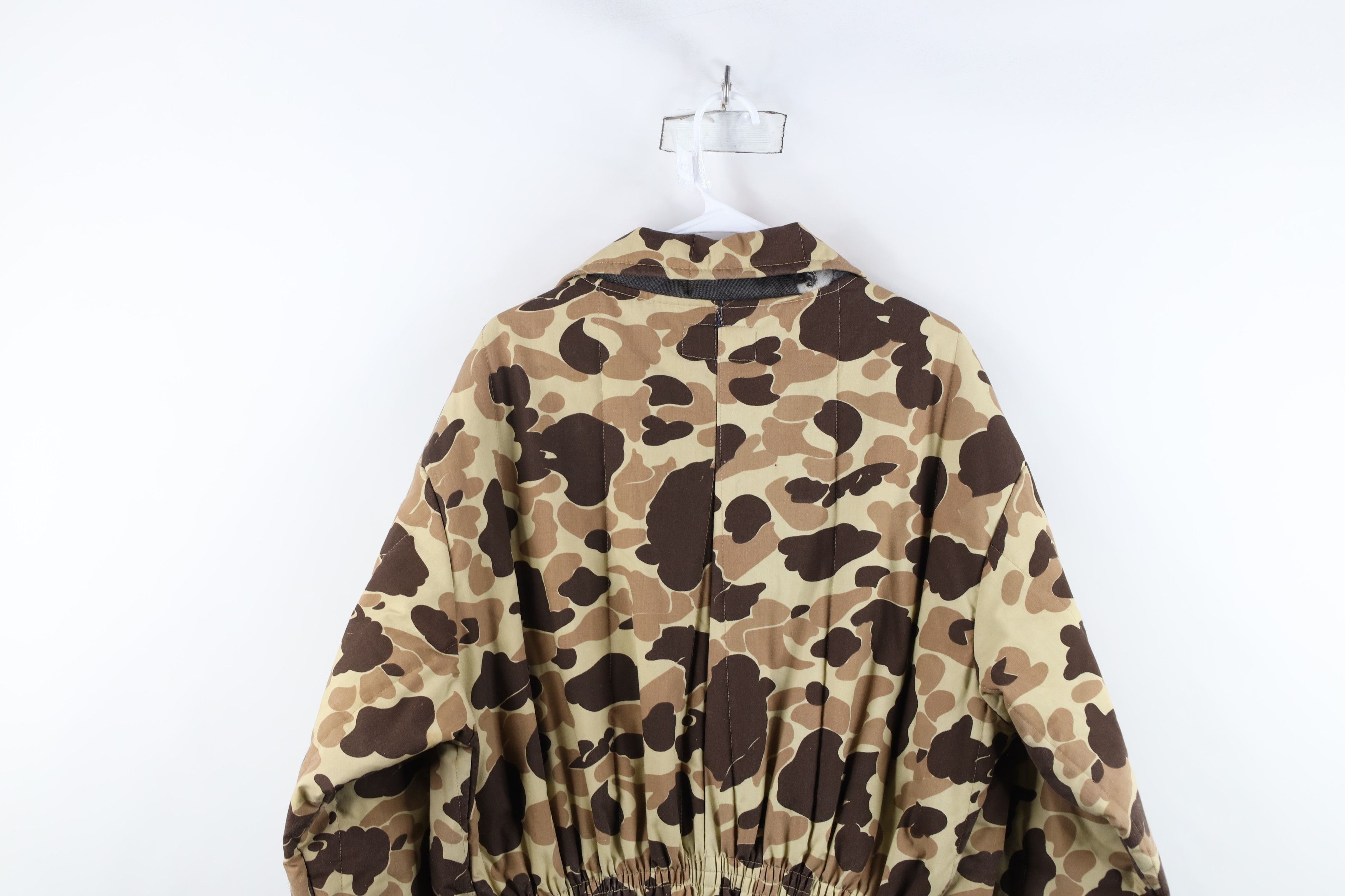 Vintage Vintage 70s 80s Insulated Frogskin Camouflage Coveralls Size US XXL / EU 58 / 5 - 16 Thumbnail
