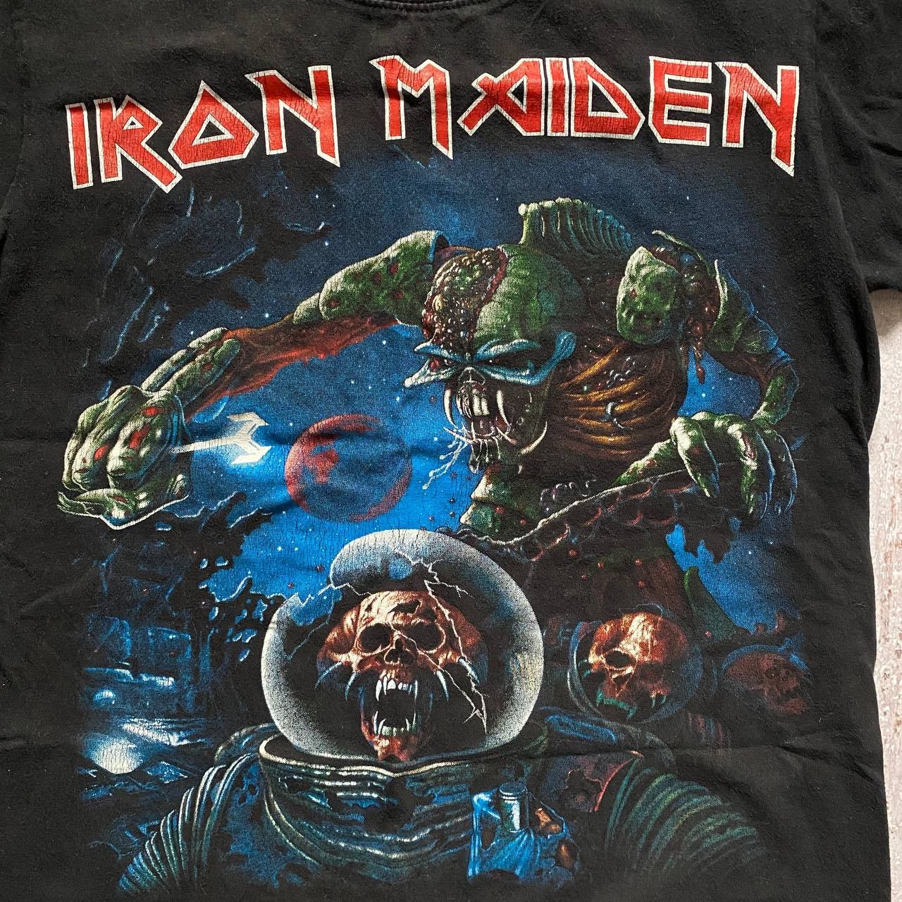 Band Tees VINTAGE Y2K IRON MAIDEN RARE BAND TEE TOUR Size US S / EU 44-46 / 1 - 4 Thumbnail