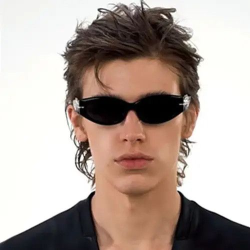Electric Visual Retro Street ins style custom avant-garde sunglasses Size ONE SIZE - 3 Thumbnail