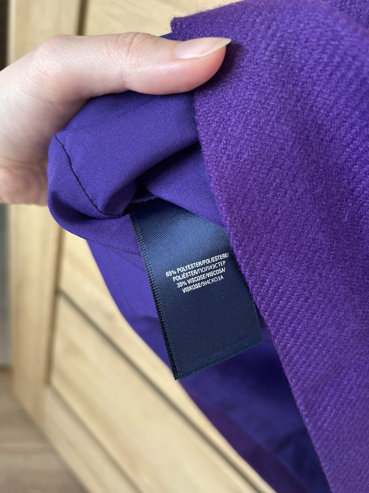 Ralph Lauren Ralph Lauren Mini Skirt Purple Hanger Horseshoe Size 36" / US 14 / IT 50 - 4 Thumbnail