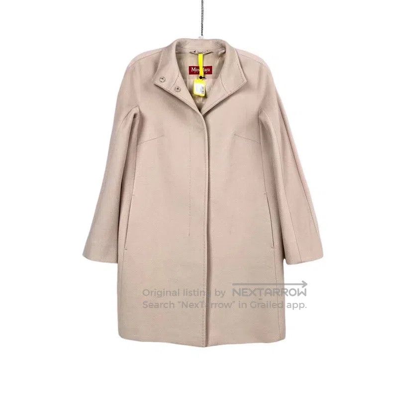 Max Mara Max Mara Solid color wool coat Size XS / US 0-2 / IT 36-38 - 1 Thumbnail