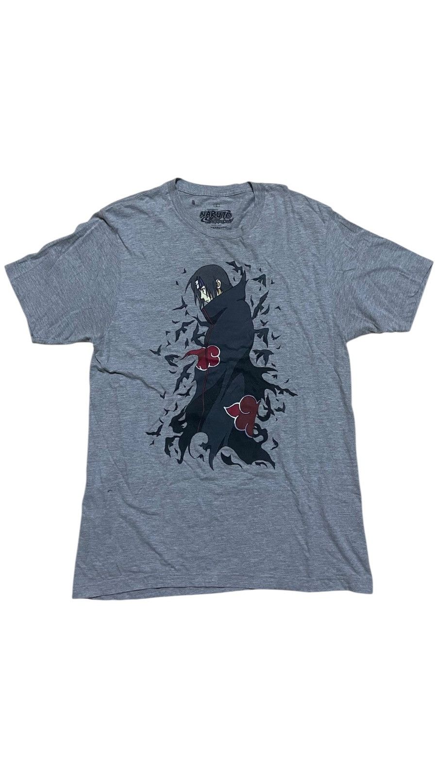 Anime Uchiha Itachi Crow Genjutsu Anime Naruto Shippuden Tee Size US L / EU 52-54 / 3 - 1 Thumbnail