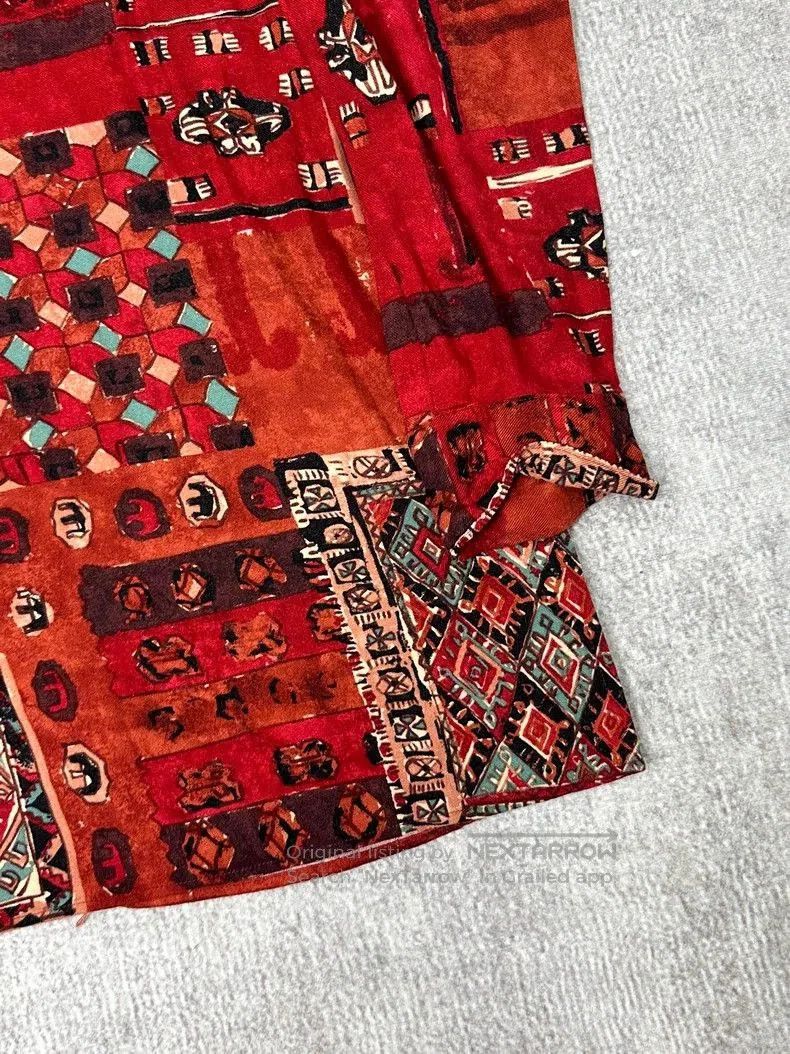 Issey Miyake Issey Miyake Vintage Art Print Shirt. Size US L / EU 52-54 / 3 - 9 Thumbnail