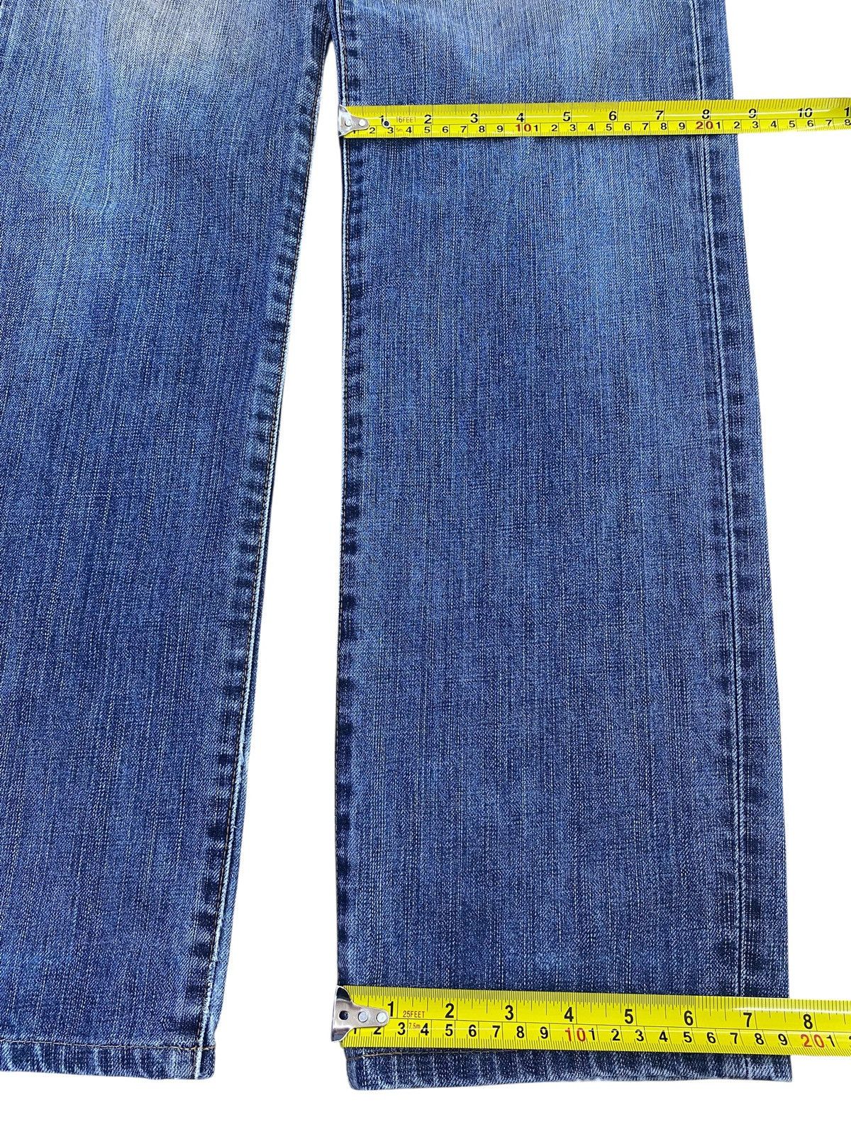 Edwin Vintage Edwin Acid Blue Wash Style Straight Cut Jeans Size US 30 / EU 46 - 8 Thumbnail