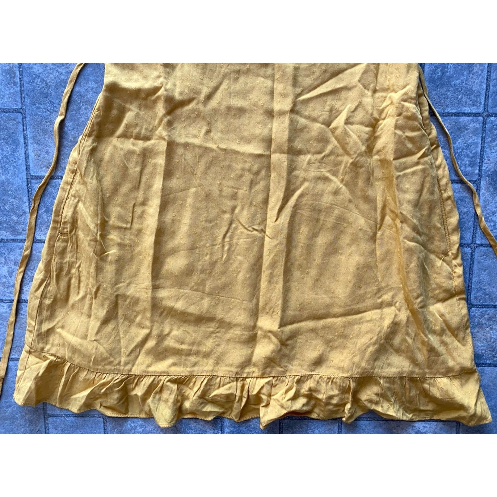 Abercrombie & Fitch Abercrombie & Fitch Women's Yellow Sleeveless Dress Top S Dress Sleeveless Women Small/Yellow See Photos Size S / US 4 / IT 40 - 3 Thumbnail