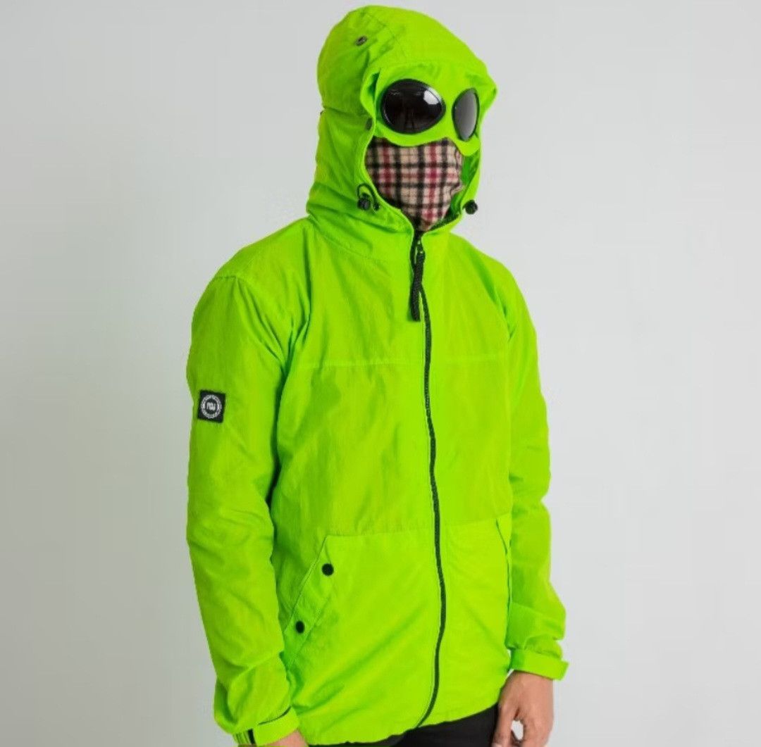 Japanese Brand 💥Casual Lens green highlight hoodie jacket Size US M / EU 48-50 / 2 - 2 Thumbnail