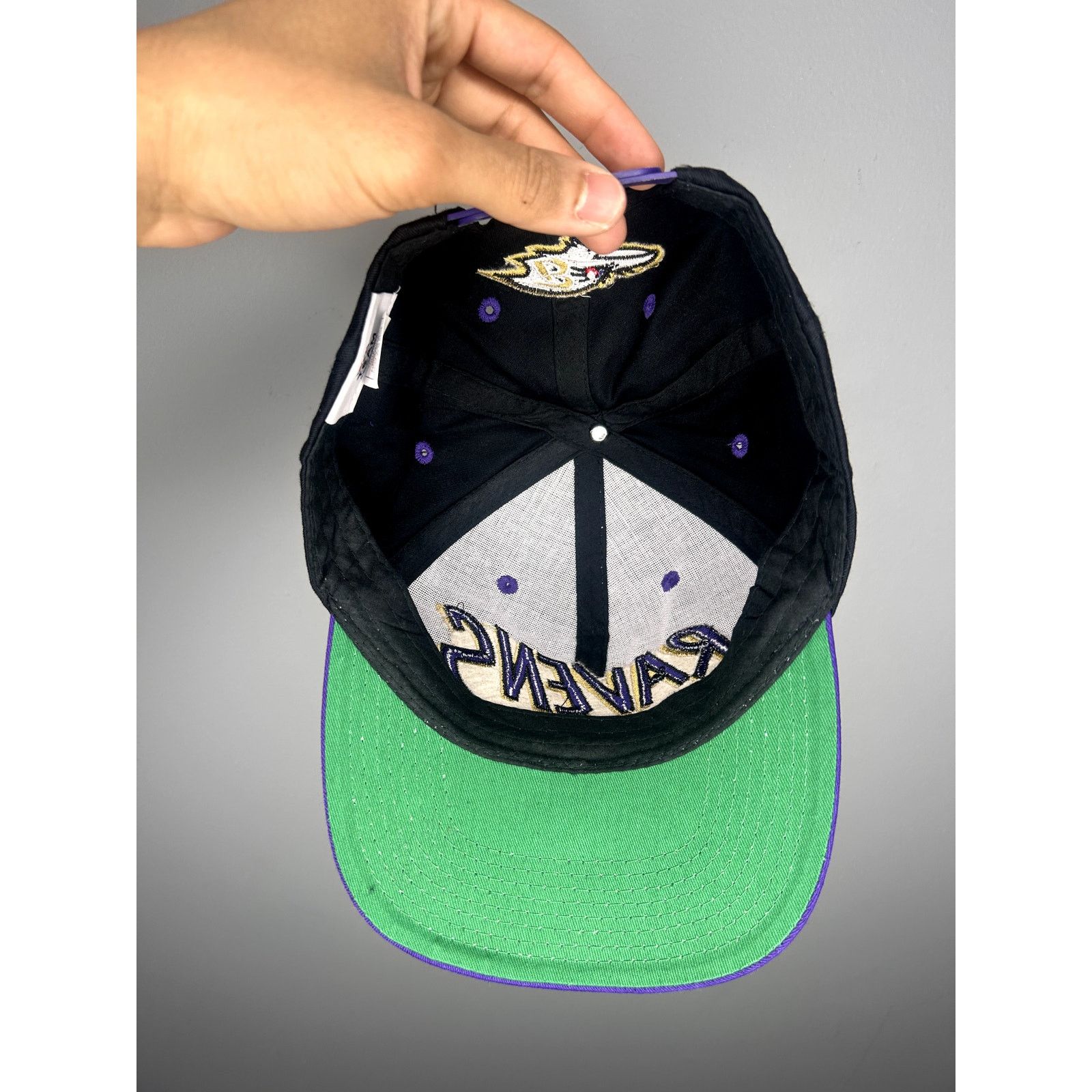NFL × Vintage Vintage Baltimore Ravens NFL Snapback Hat Size ONE SIZE - 6 Thumbnail