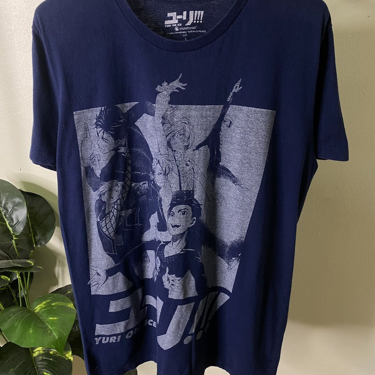 Anime × Japanese Brand × Vintage Vintage Y2K Anime Yuri On Ice Official Merchandice Tee Size US L / EU 52-54 / 3 - 2 Thumbnail