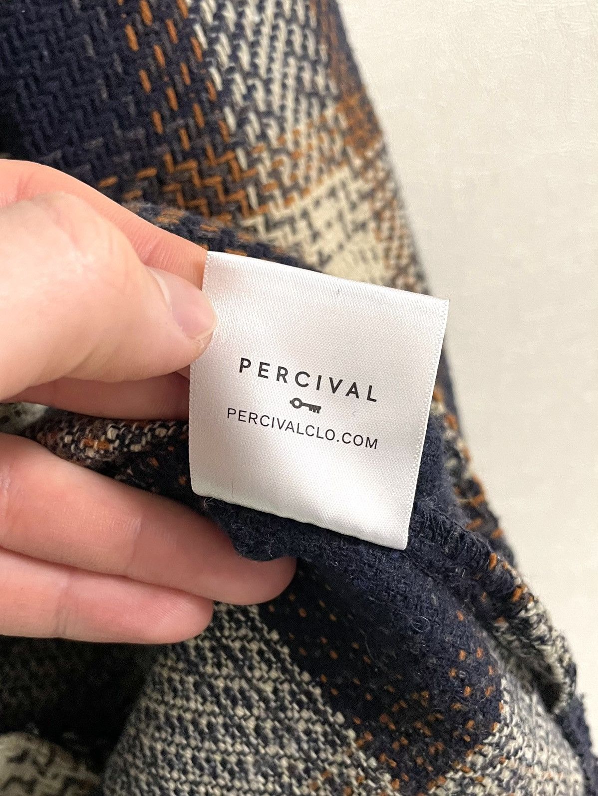 Percival Percival Sheridan Check Plaid Overshirt Jacket Coat Size US L / EU 52-54 / 3 - 6 Thumbnail