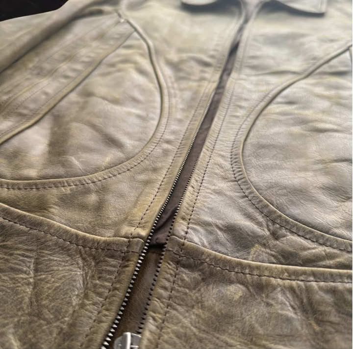 Maison Margiela SS2010 Maison Margiela Buffalo Leather Jacket Size US S / EU 44-46 / 1 - 5 Thumbnail