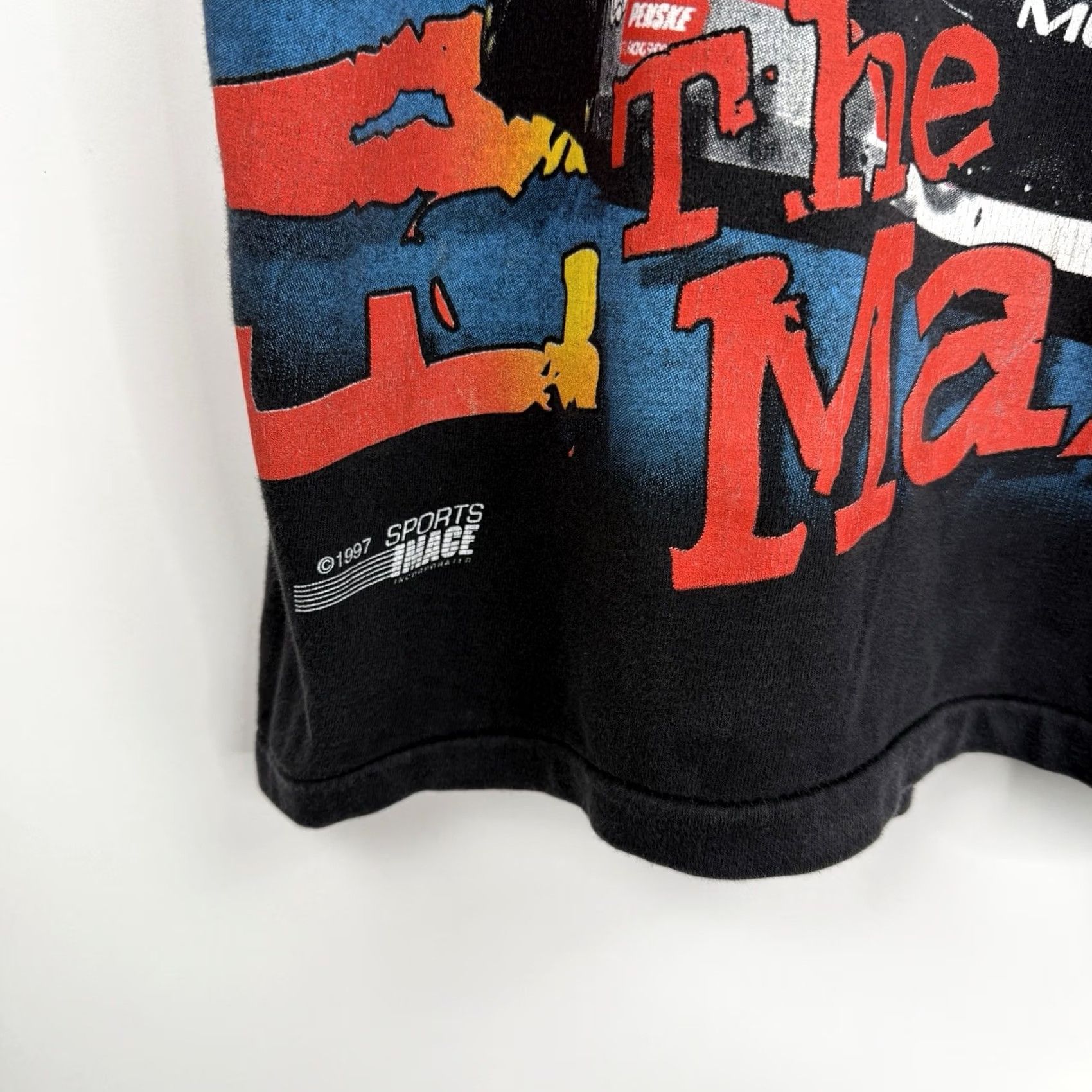 Vintage VINTAGE Dale Earnhardt T-shirt L Men Black Graphic Print 90s Cars Sports Crew Neck Short Sleeve Pattern AOP Printed Size US L / EU 52-54 / 3 - 5 Thumbnail