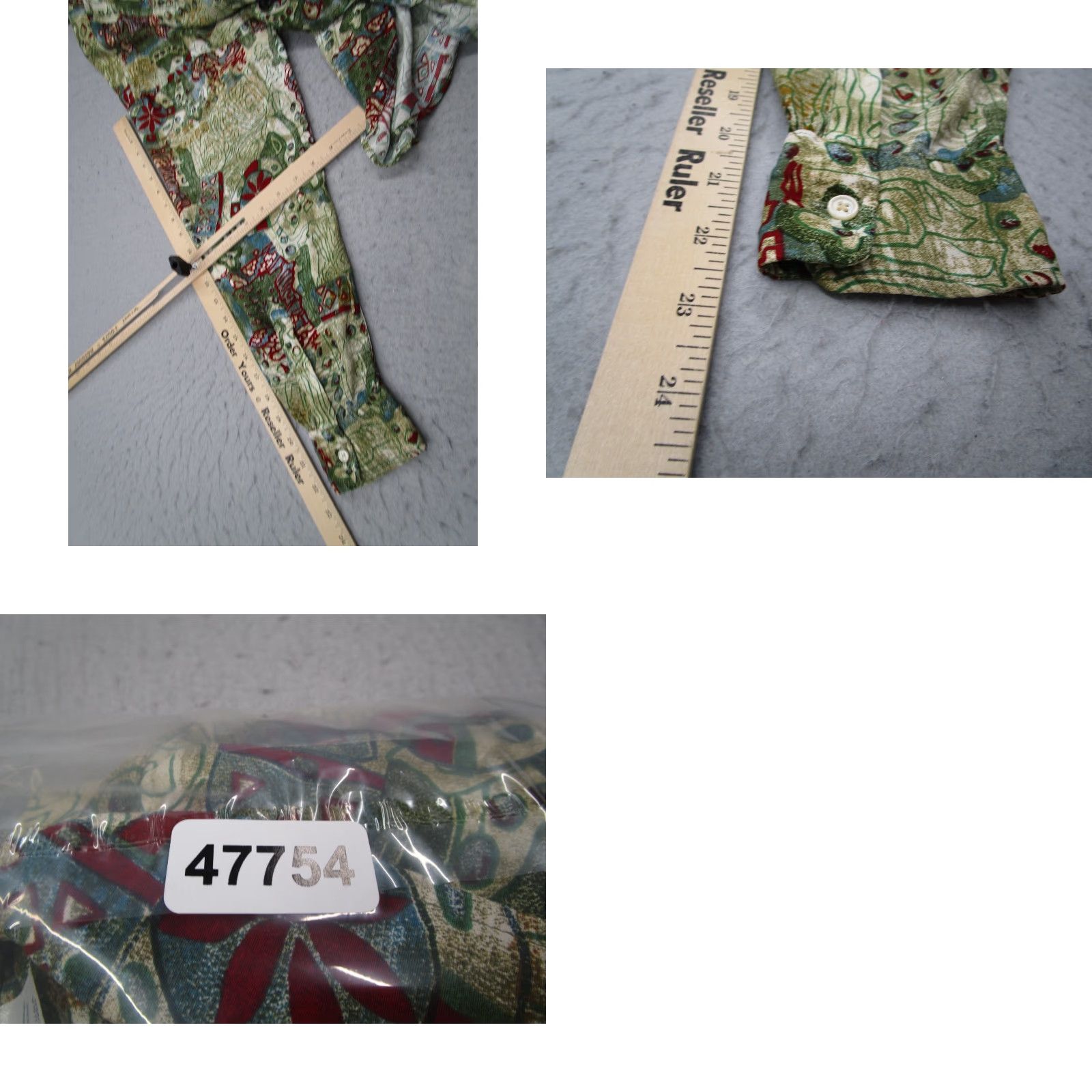 Vintage VINTAGE Island Moon Shirt Mens Medium Green Button Up Long Sleeve Made in USA Size US M / EU 48-50 / 2 - 8 Thumbnail