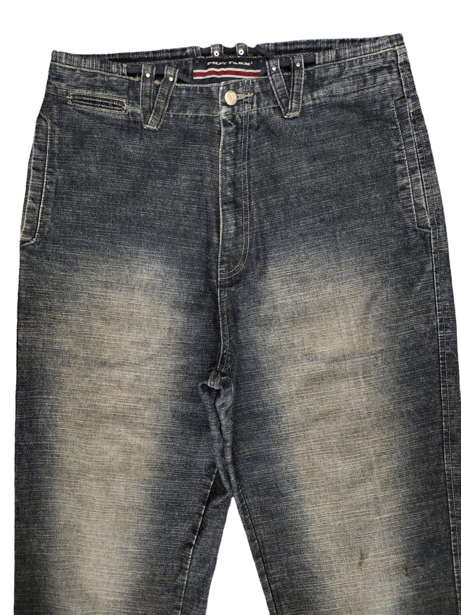 Phat Farm Baggy Jeans Phat Farm Wide Leg Jeans Y2k Jnco Streetwear Size US 32 / EU 48 - 9 Thumbnail