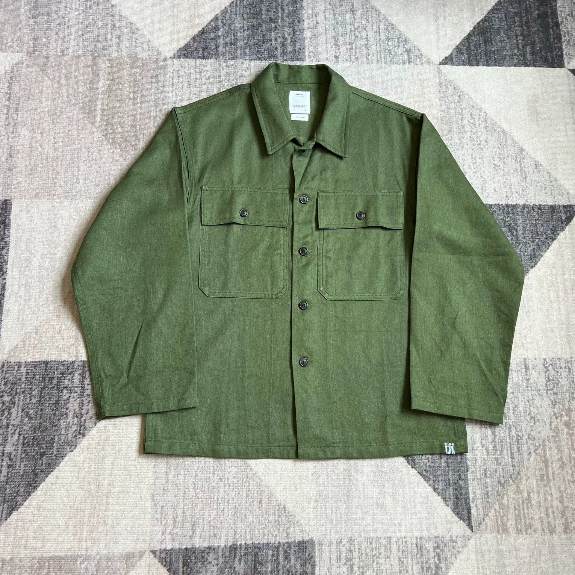 Visvim VISVIM 22SS CARDWELL SHIRT L/S (L/W) Size US M / EU 48-50 / 2 - 1 Thumbnail