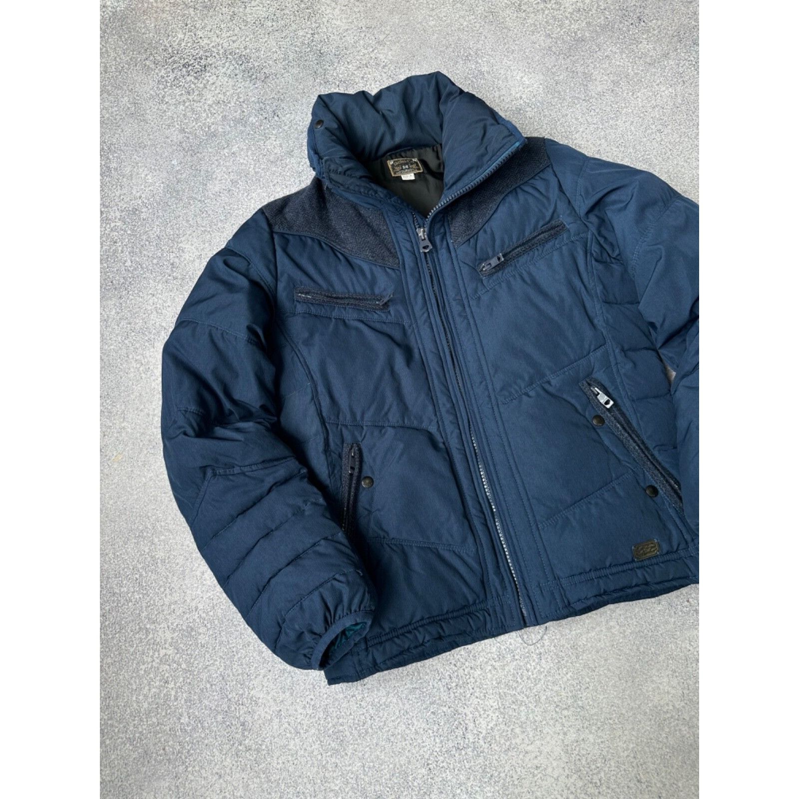 Diesel VTG Diesel Woman Navy Down Puffer Jacket Size M / US 6-8 / IT 42-44 - 4 Thumbnail