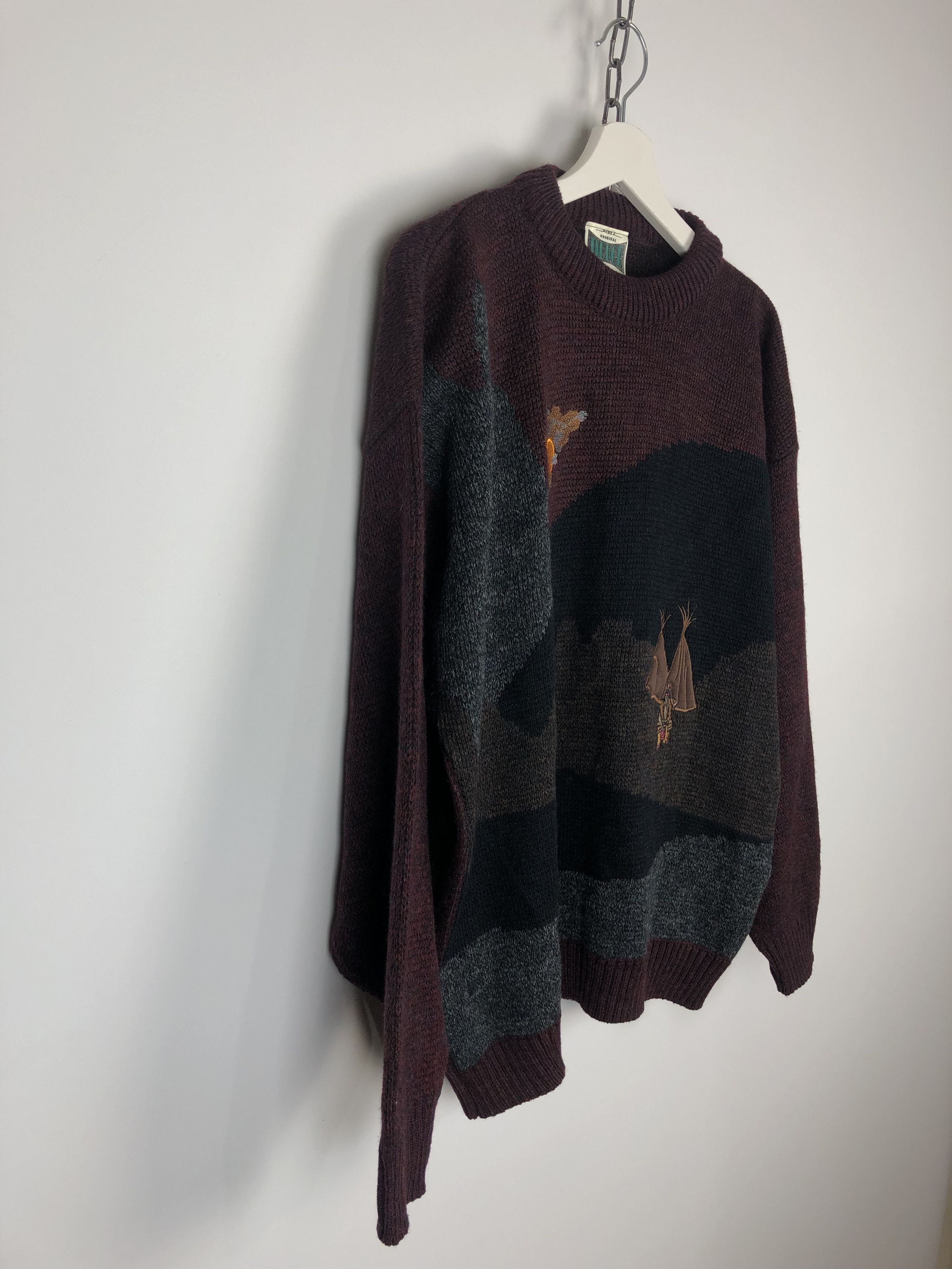 Deuce Vintage Deuce Knit Sweater Crewneck Indian size L Size US L / EU 52-54 / 3 - 4 Thumbnail