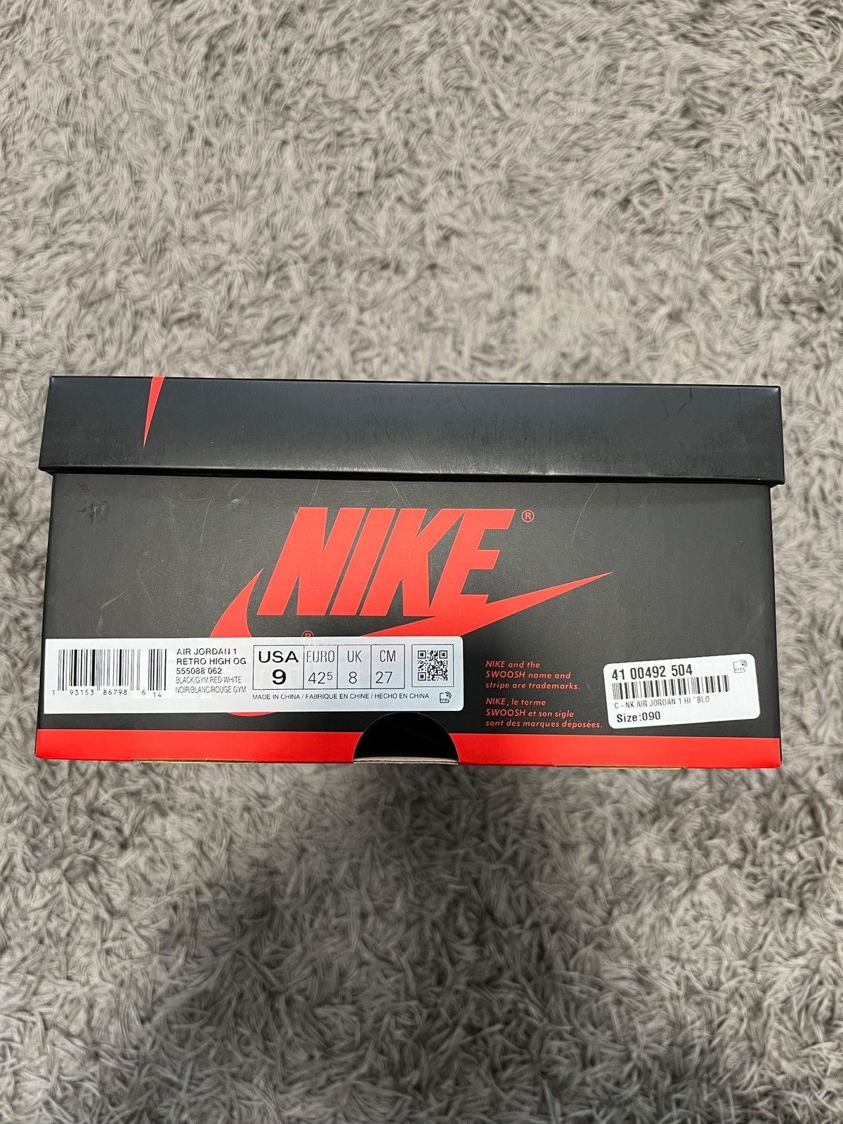 Nike Jordan 1 retro high Bloodline Size US 9 / EU 42 - 14 Thumbnail
