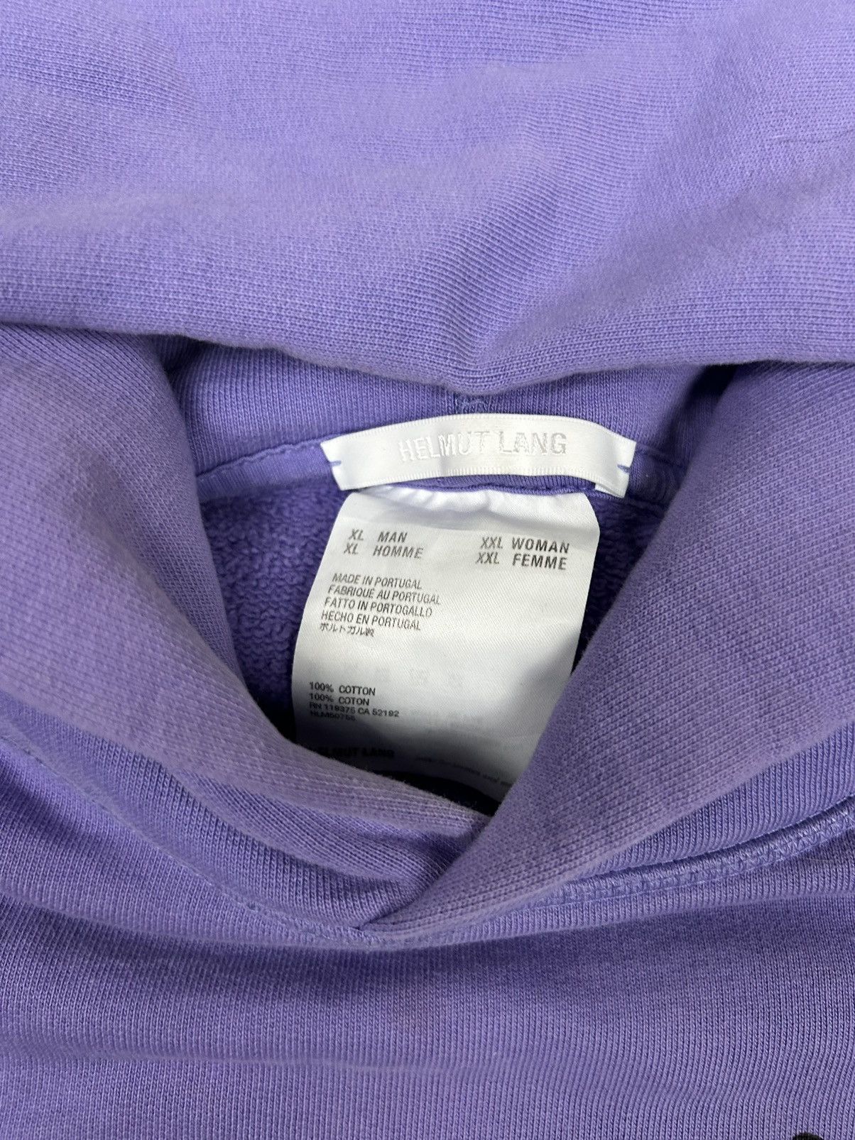 Helmut Lang HELMUT LANG Helmut land hoodie Size US XL / EU 56 / 4 - 4 Thumbnail