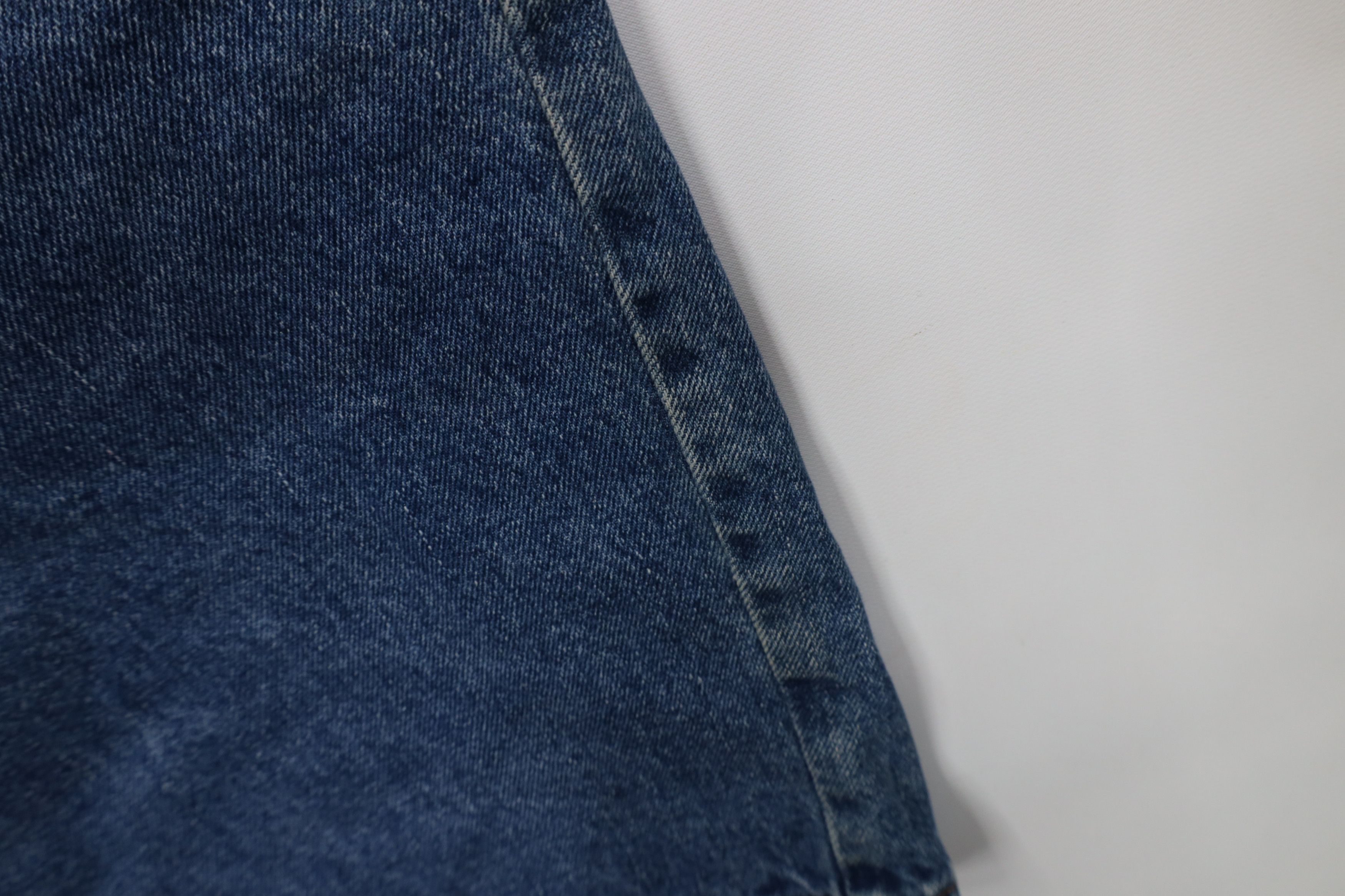 Levi's Vintage 90s Levis 550 Fit Denim Jean Shorts Jorts Blue Size US 38 / EU 54 - 5 Thumbnail