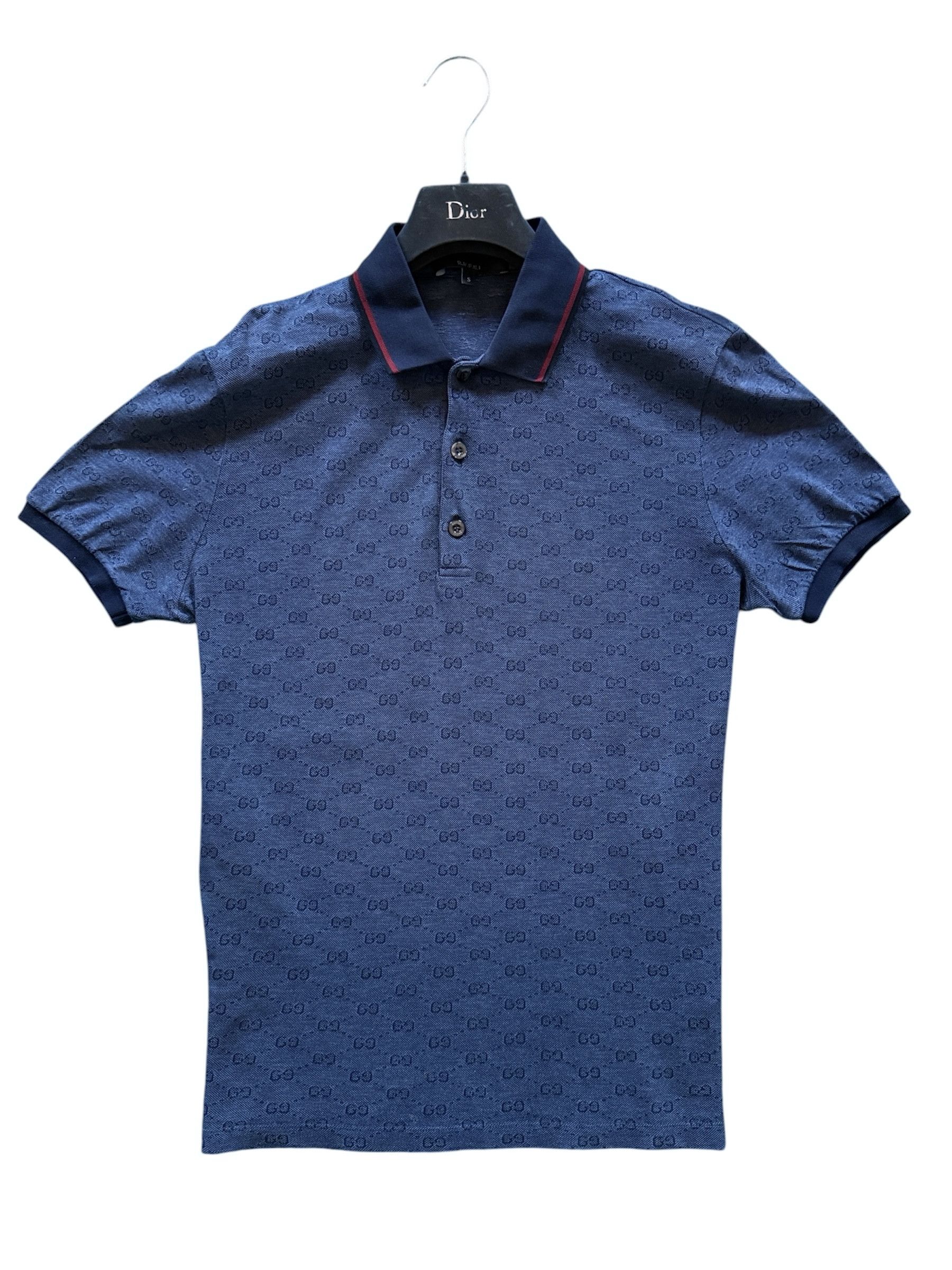 Gucci Gucci polo monogram vintage gg supreme navy size S Size US S / EU 44-46 / 1 - 3 Thumbnail