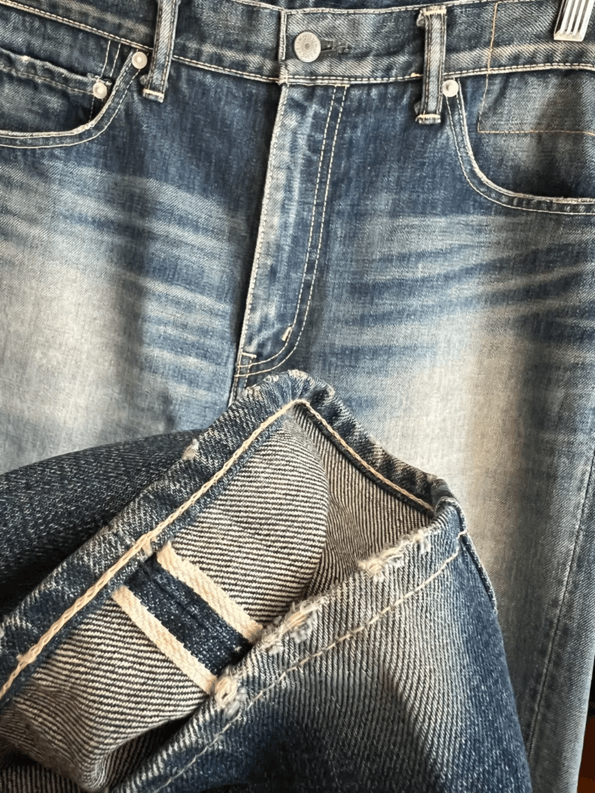 Visvim Visvim Early Period 01 Snakeskin Patches Distressed Denim Size US 34 / EU 50 - 4 Thumbnail