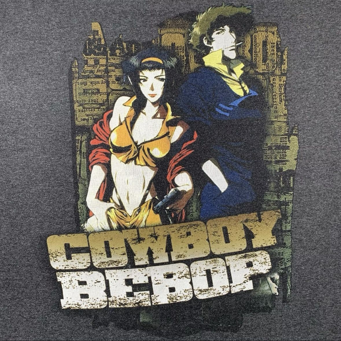 ODM × Vintage Vintage Cowboy Bebop Anime T Shirt Mens Size Large ODM 90s Size US L / EU 52-54 / 3 - 6 Thumbnail
