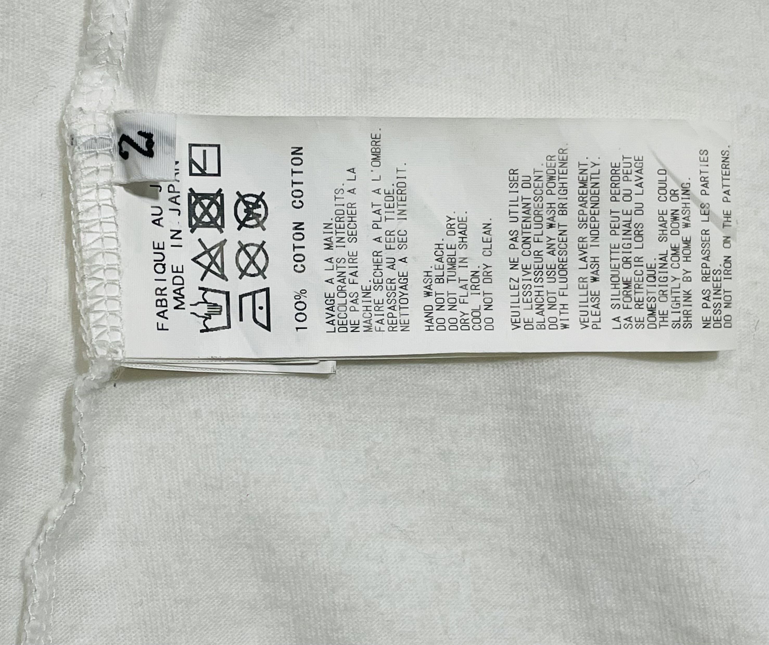 Yohji Yamamoto AW17 Scribble Signature LS T-Shirt Size US M / EU 48-50 / 2 - 4 Thumbnail