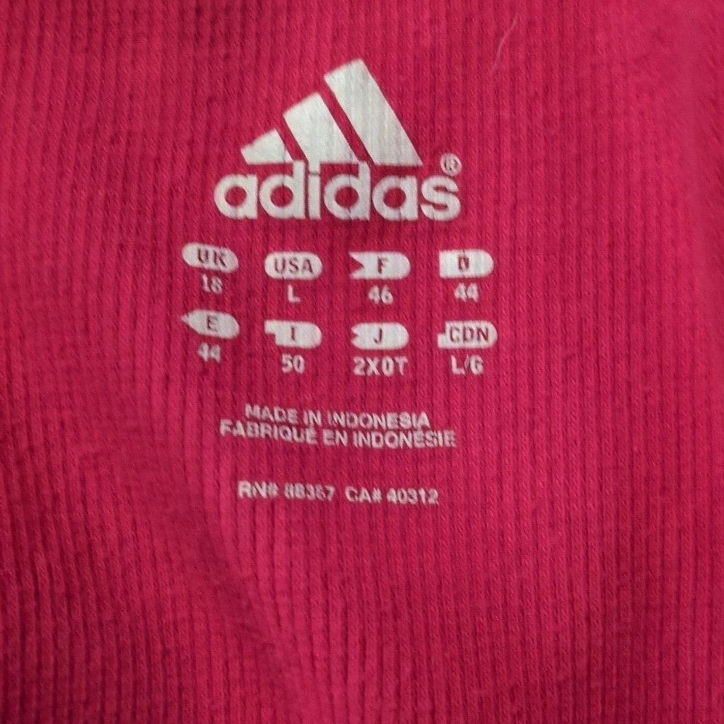 Adidas Adidas Pink Ribbed Tank Size Large Size L / US 10 / IT 46 - 5 Thumbnail