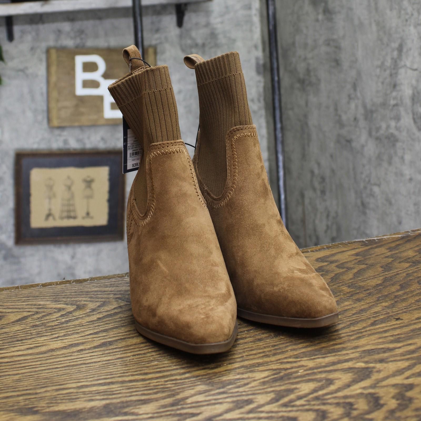 Designer Universal Thread Ankle Boots 88225770 Cognac Brown 6.5m Size US 6.5 / IT 36.5 - 3 Thumbnail