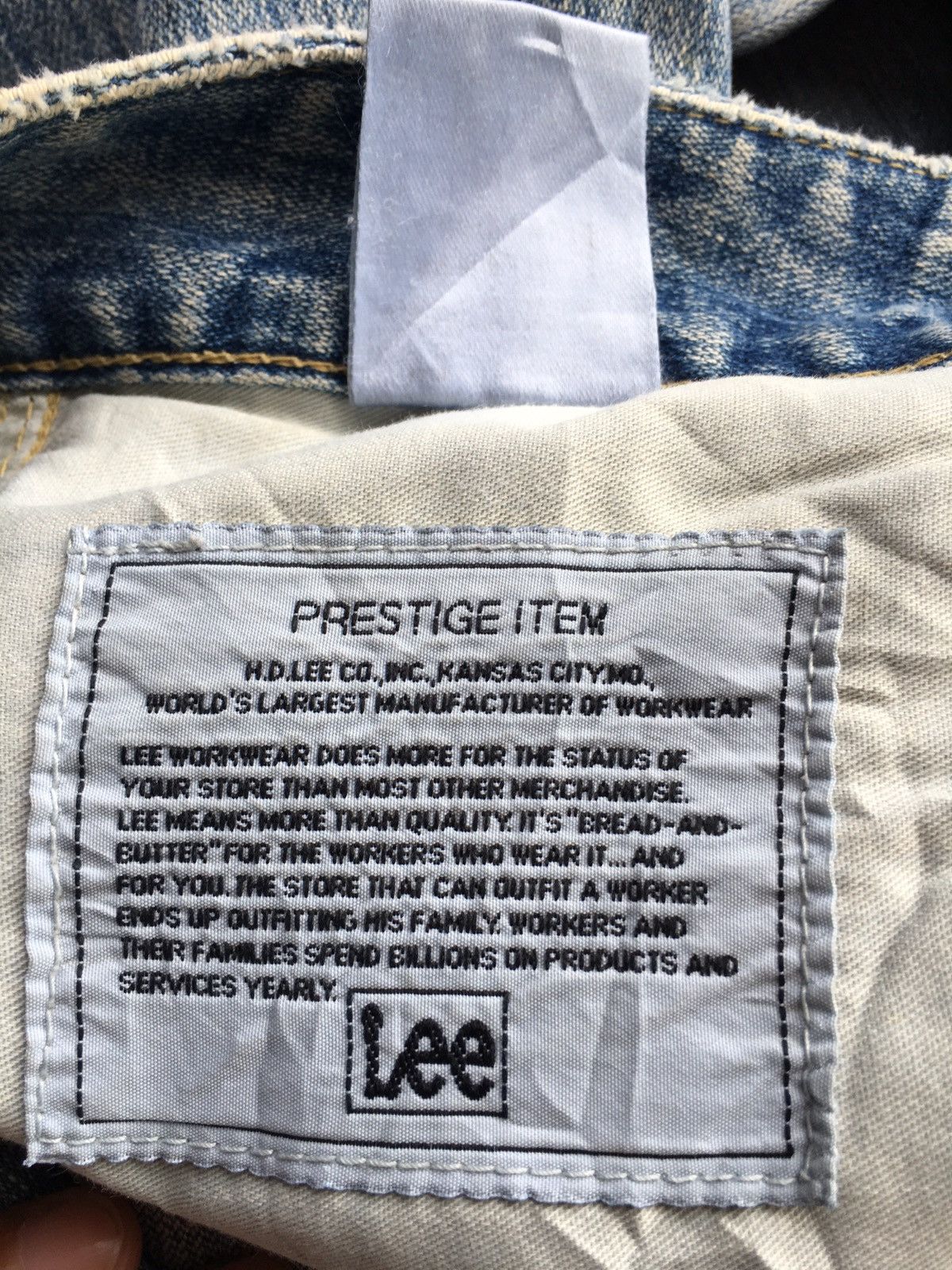 Lee × Vintage Lee vintage Size US 32 / EU 48 - 21 Thumbnail