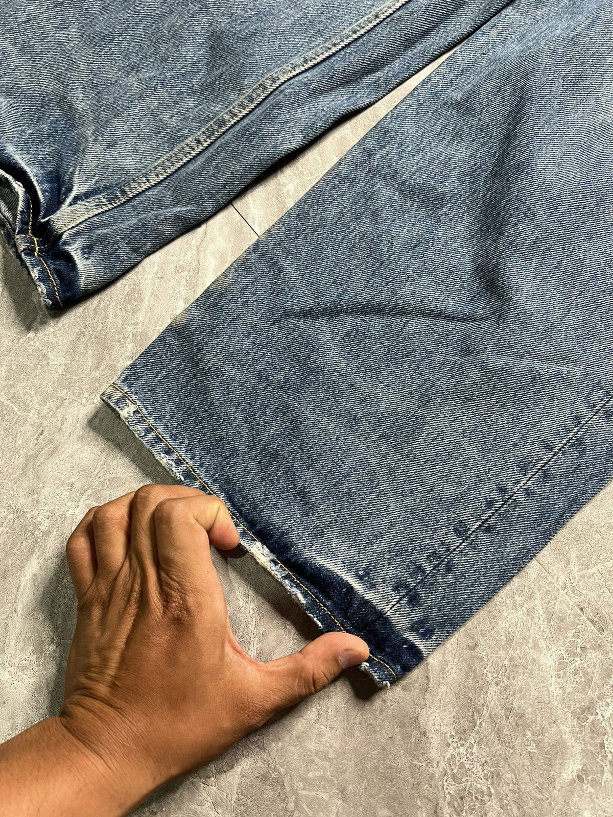 Acne Studios Acne Studios Relaxed Fit Jeans-1993-Mid Blue Size 27" / US 4 / IT 40 - 4 Thumbnail