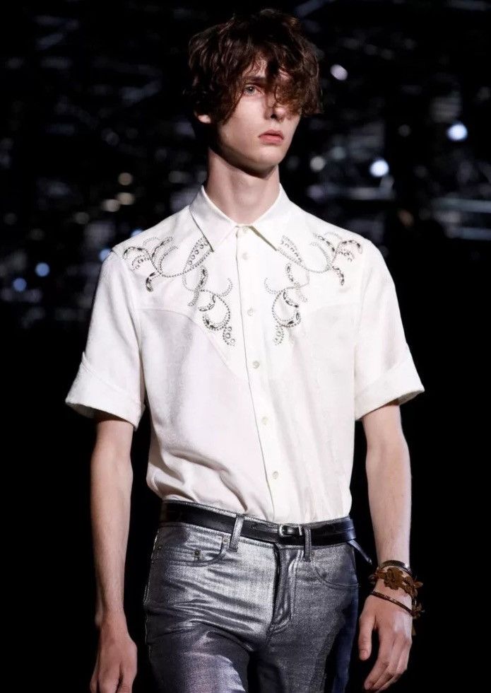 Saint Laurent Paris × Yves Saint Laurent Saint Laurent SLP genuine 2019 short sleeved2412-Nextarrow Size US XS / EU 42 / 0 - 6 Thumbnail