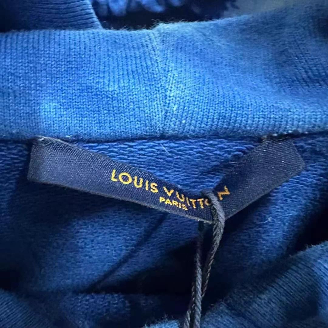 Louis Vuitton LV Tie-Dye Small Logo Hoodie L 99 Size US L / EU 52-54 / 3 - 2 Thumbnail