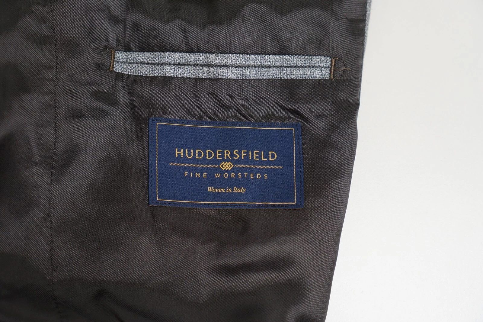 Suitsupply Men Suitsupply Blazer Lazio Bamboo Grey Huddersfield US38S Size 38S - 6 Thumbnail