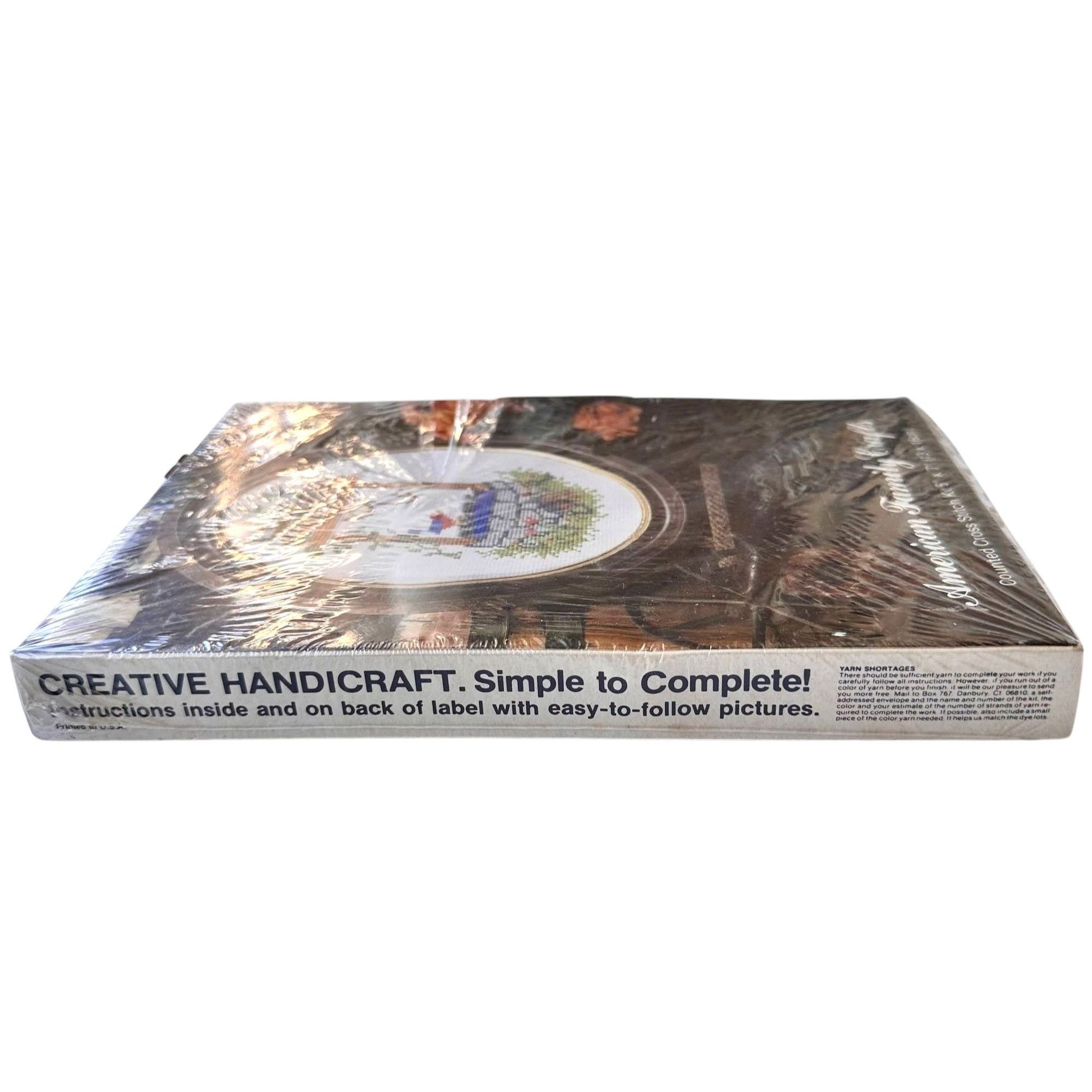 Vintage American Family Crafts Counted Cross Stitch Kit 5706 Wishing Size ONE SIZE - 8 Thumbnail